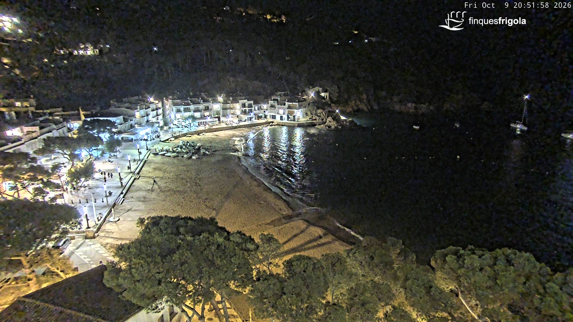 Webcam de Tamariu playa