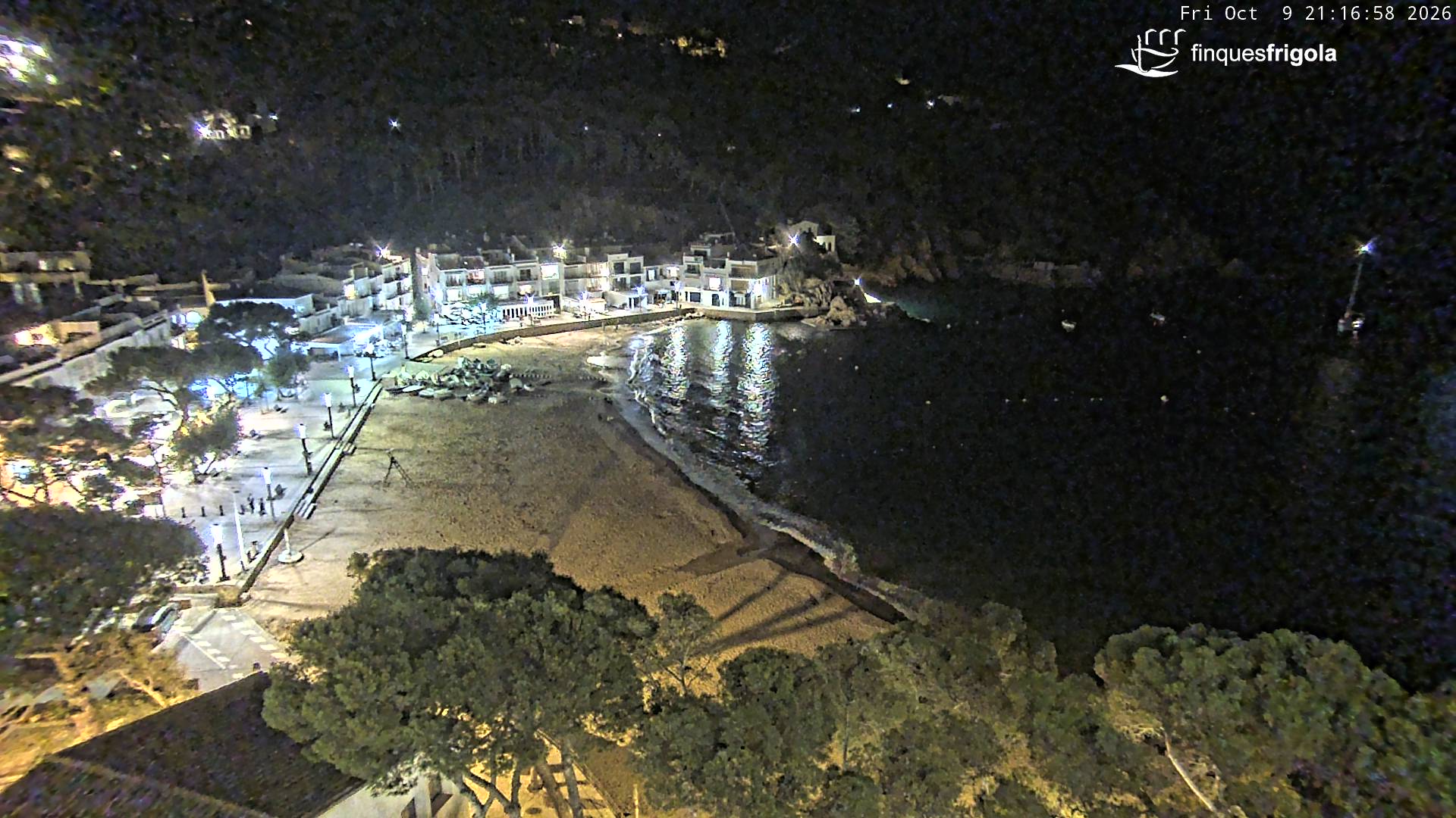 Webcam de Tamariu playa