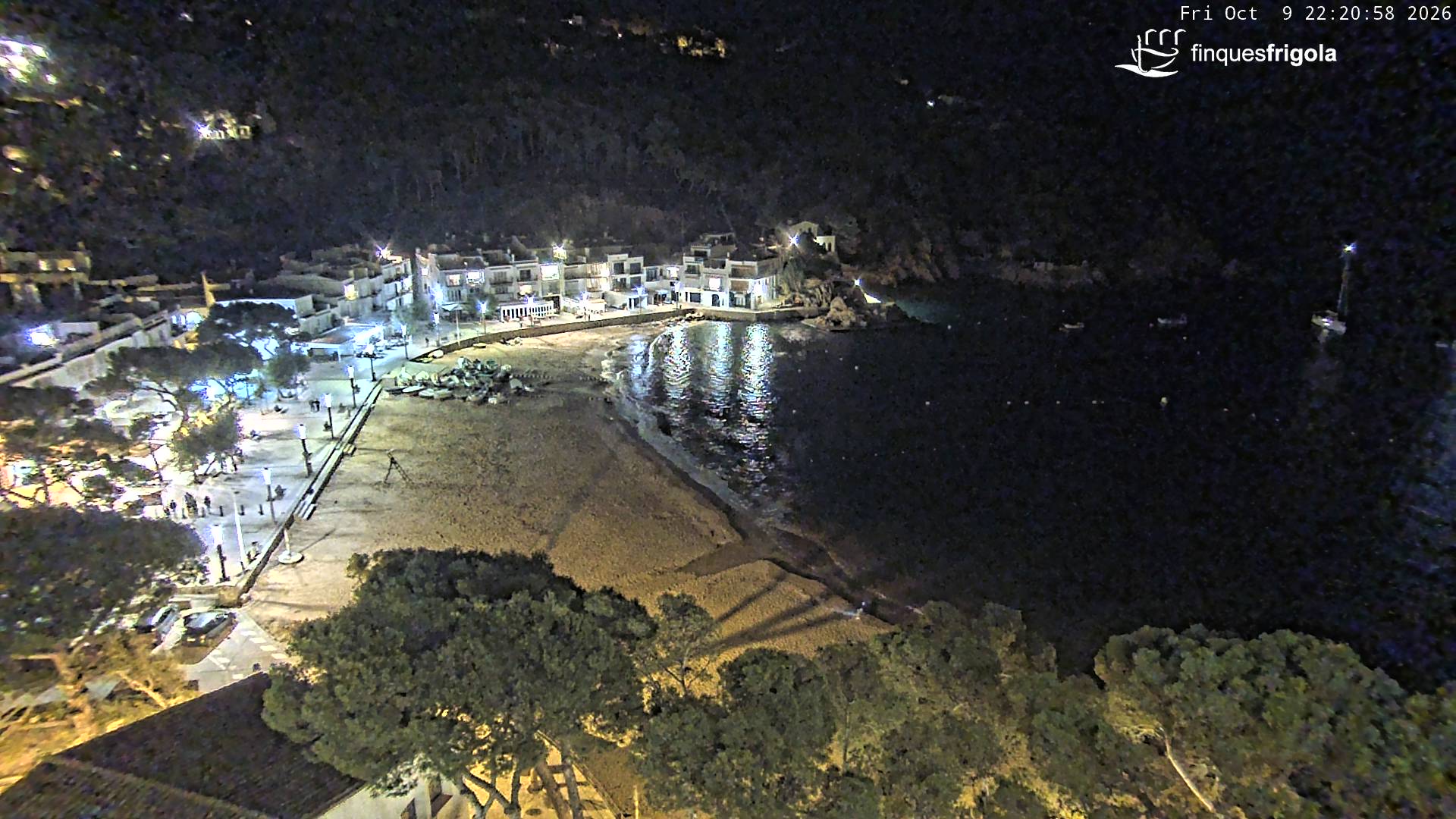 Webcam de Tamariu playa