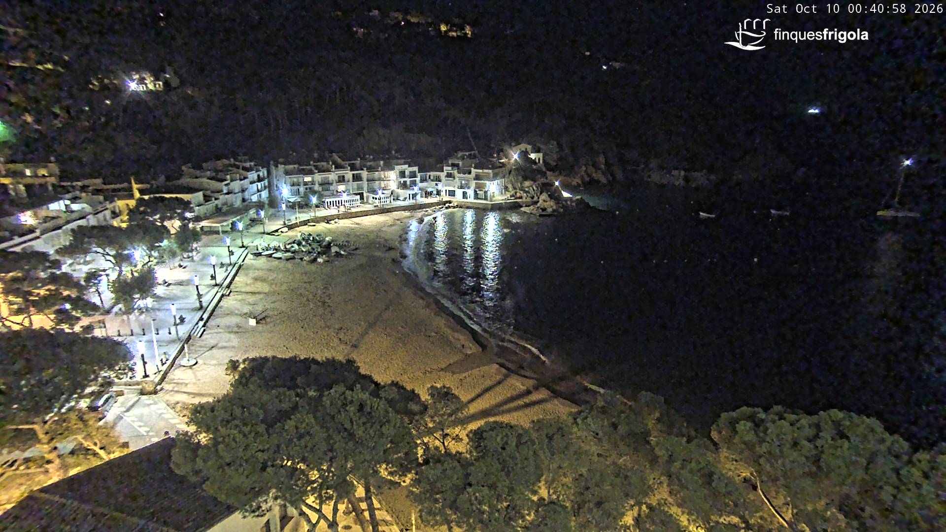 Webcam de Tamariu playa