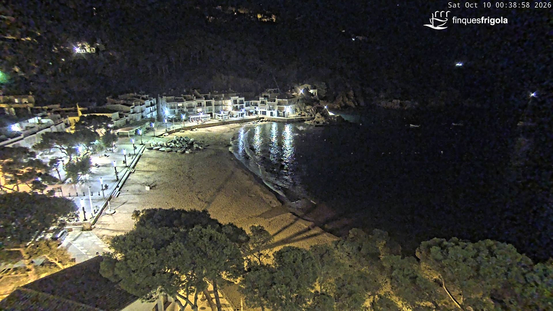 Webcam de Tamariu playa