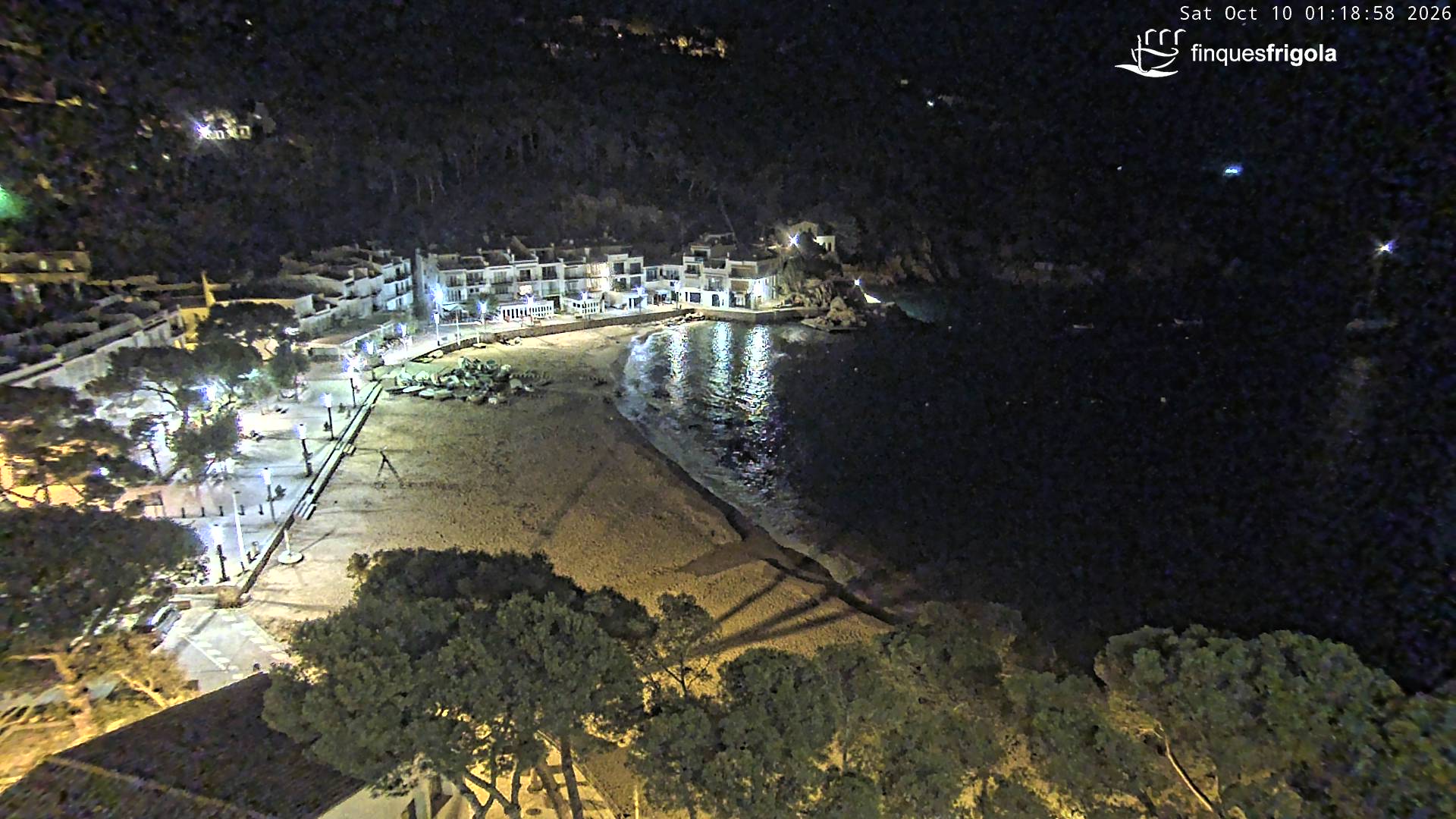 Webcam de Tamariu playa