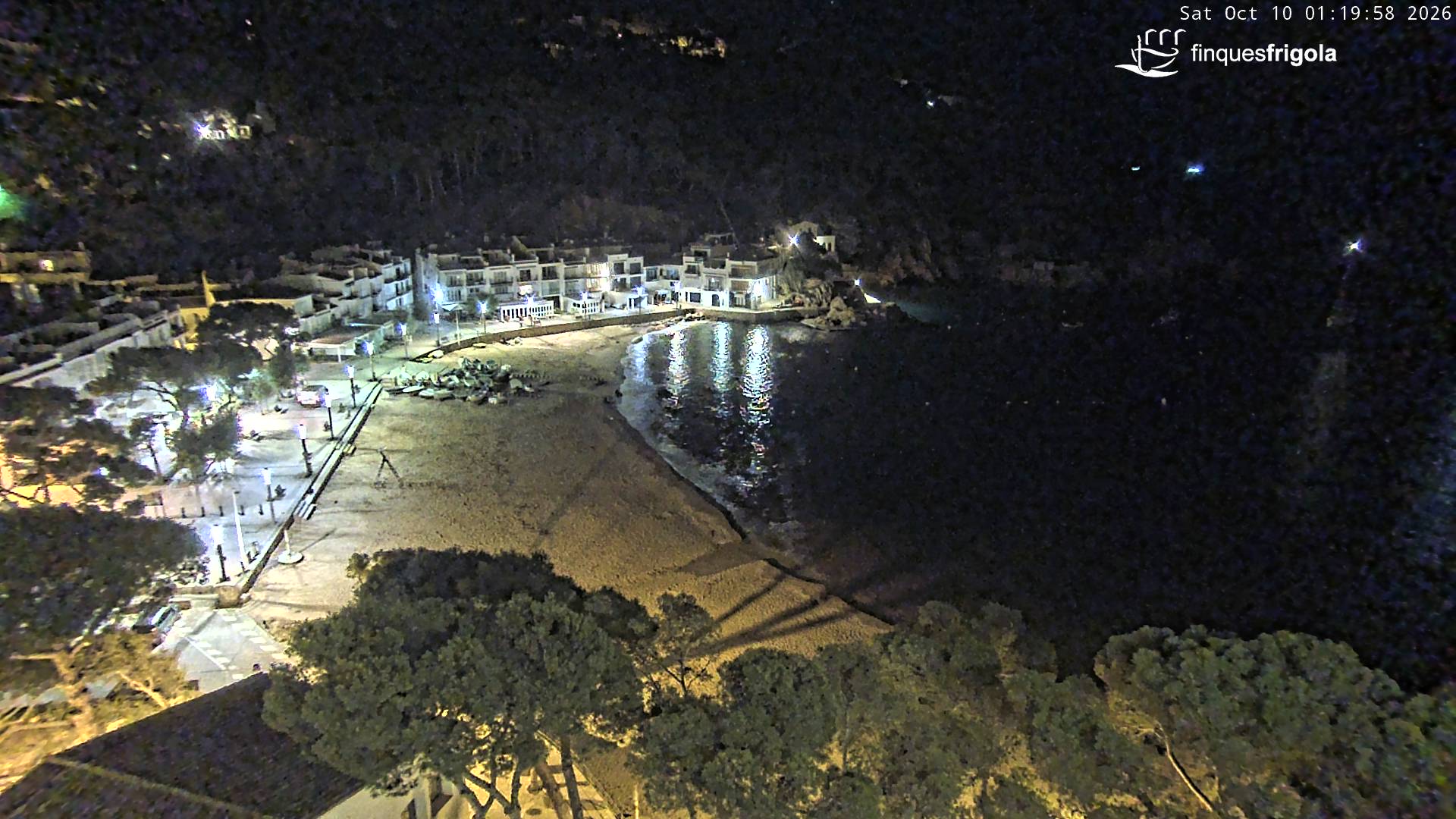 Webcam de Tamariu playa