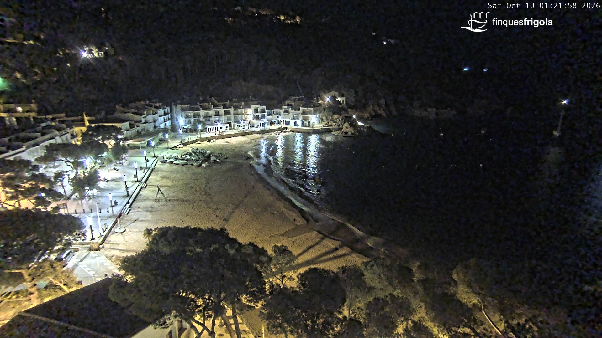 Webcam de Tamariu playa