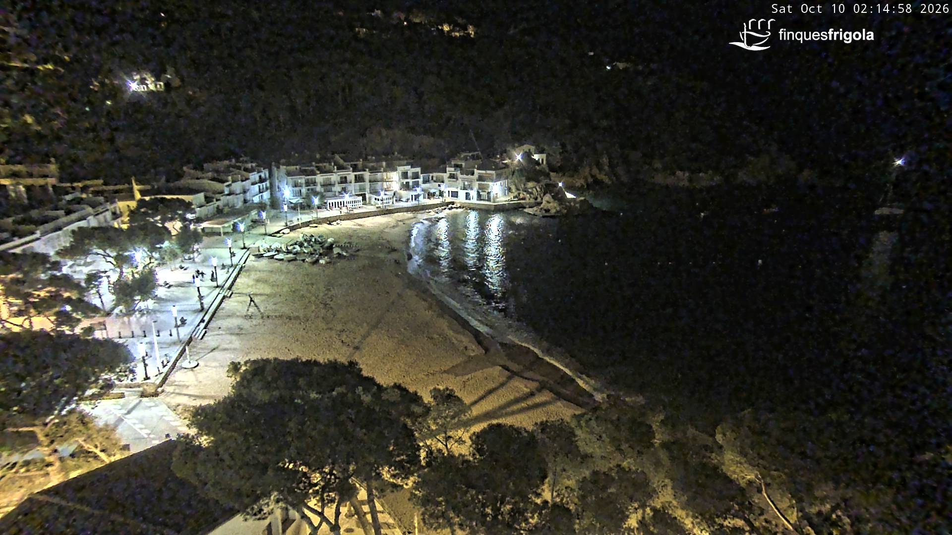 Webcam de Tamariu playa