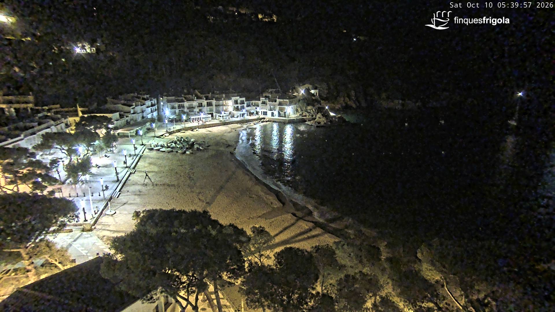 Webcam de Tamariu playa