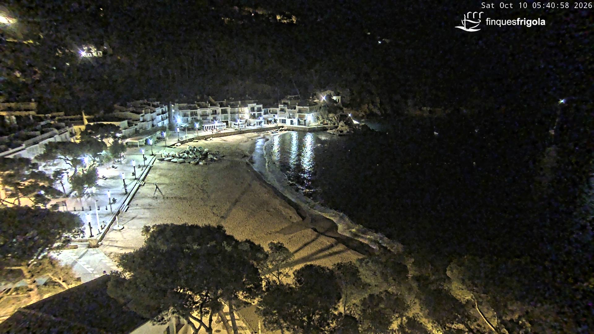 Webcam de Tamariu playa