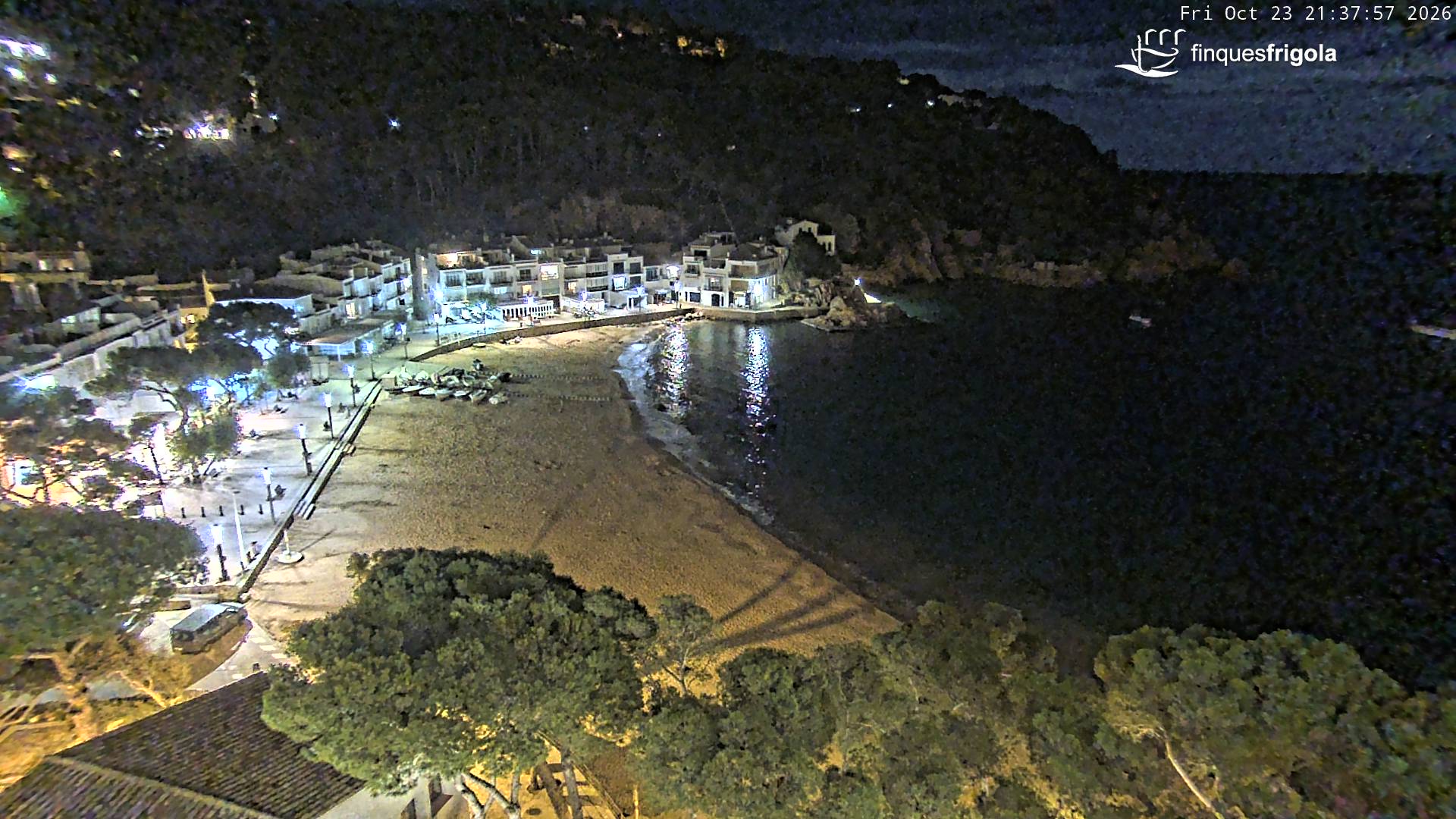 Webcam de Tamariu playa