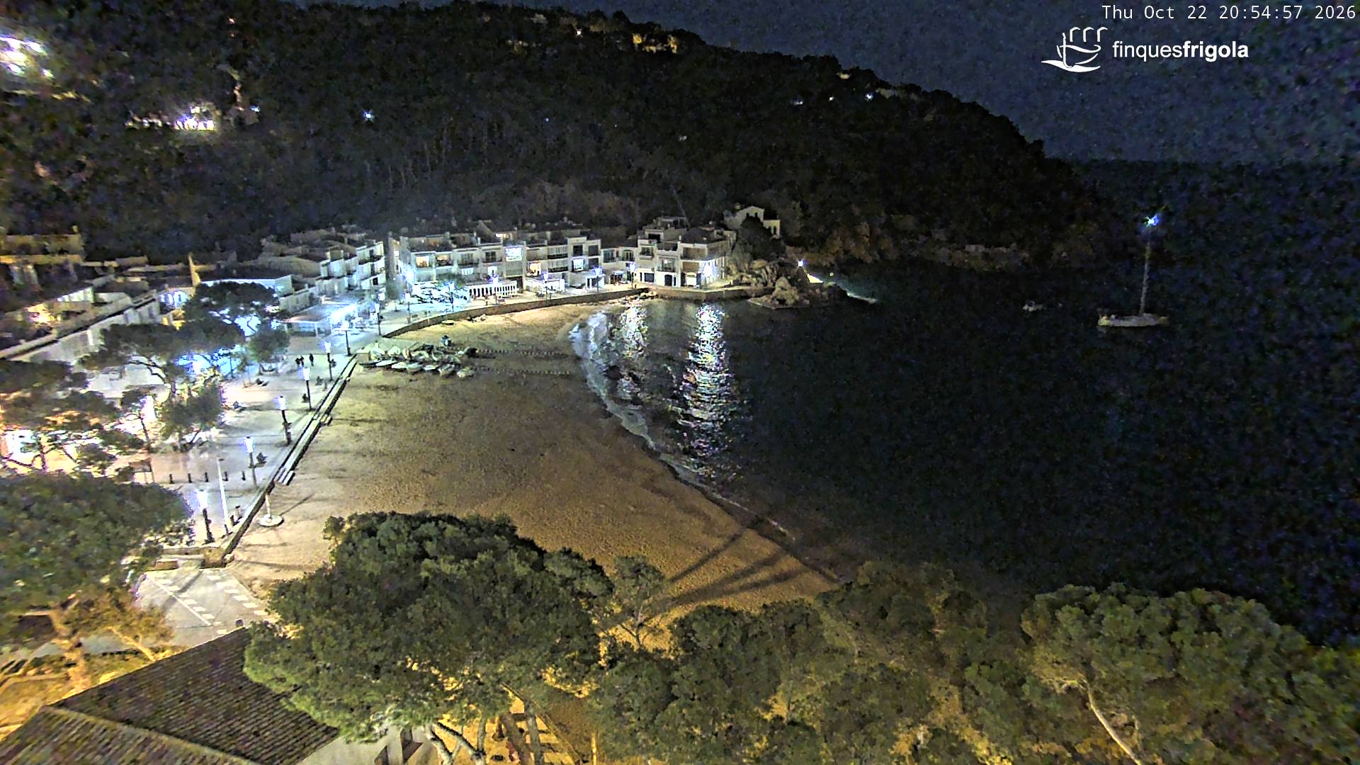 Webcam de Tamariu playa