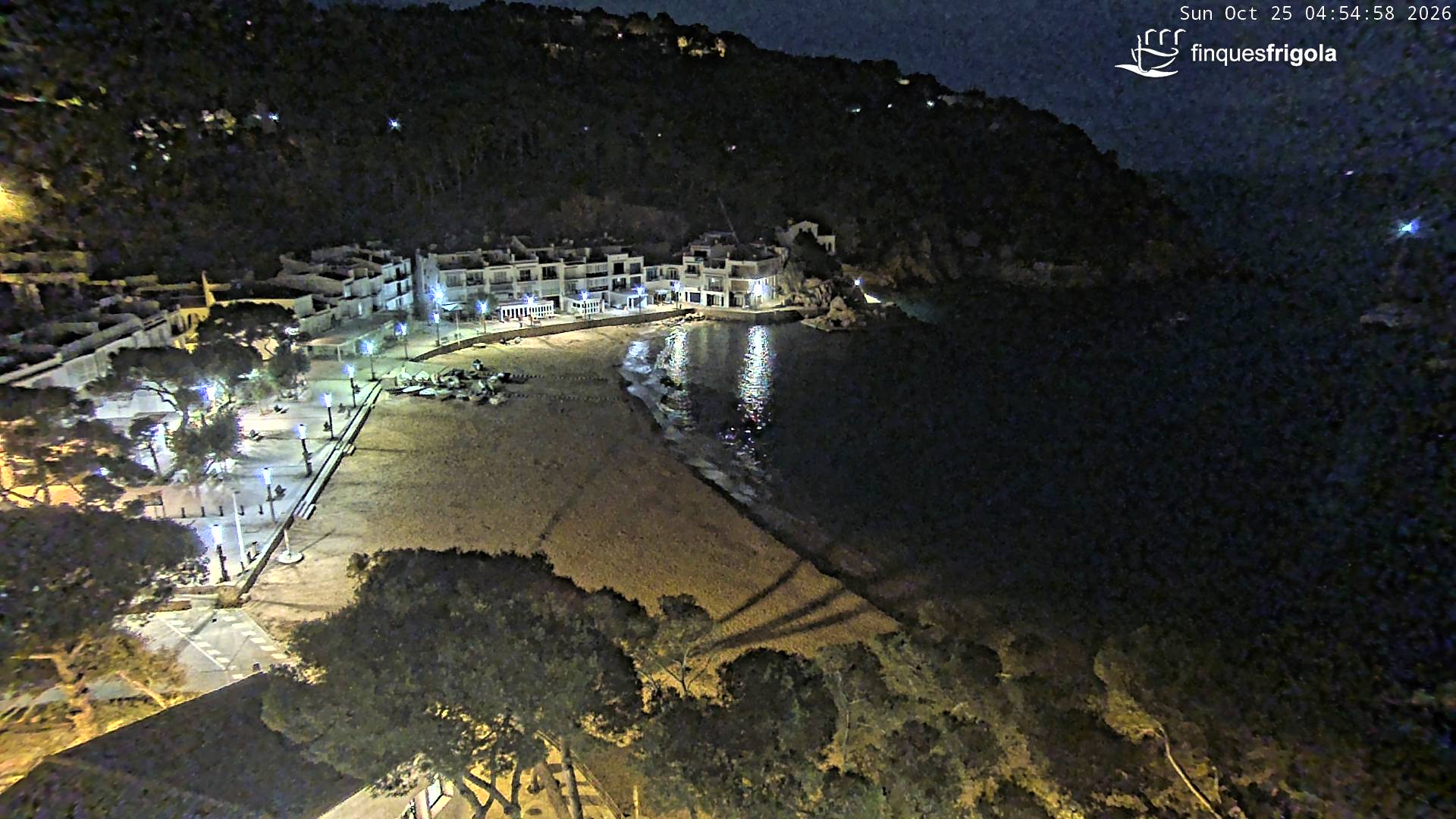 Webcam de Tamariu playa