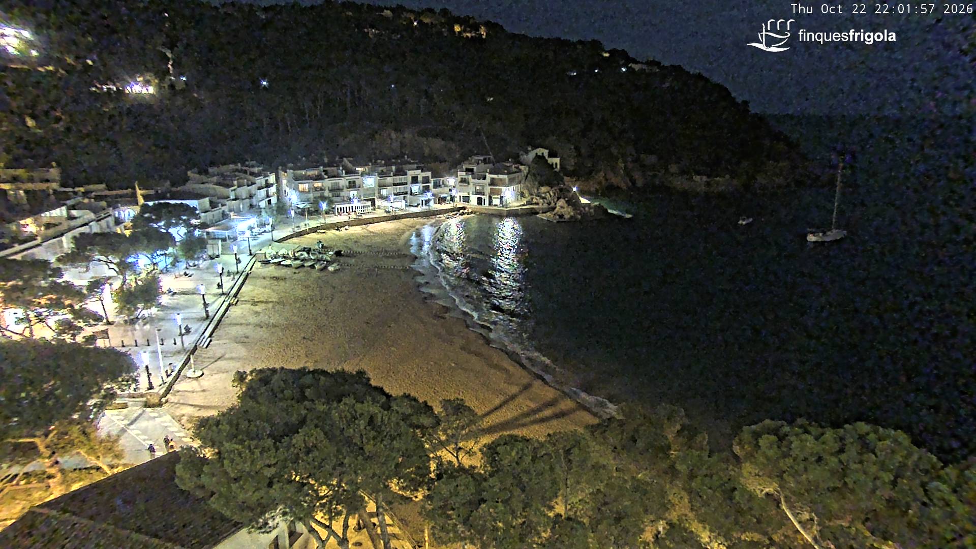 Webcam de Tamariu playa