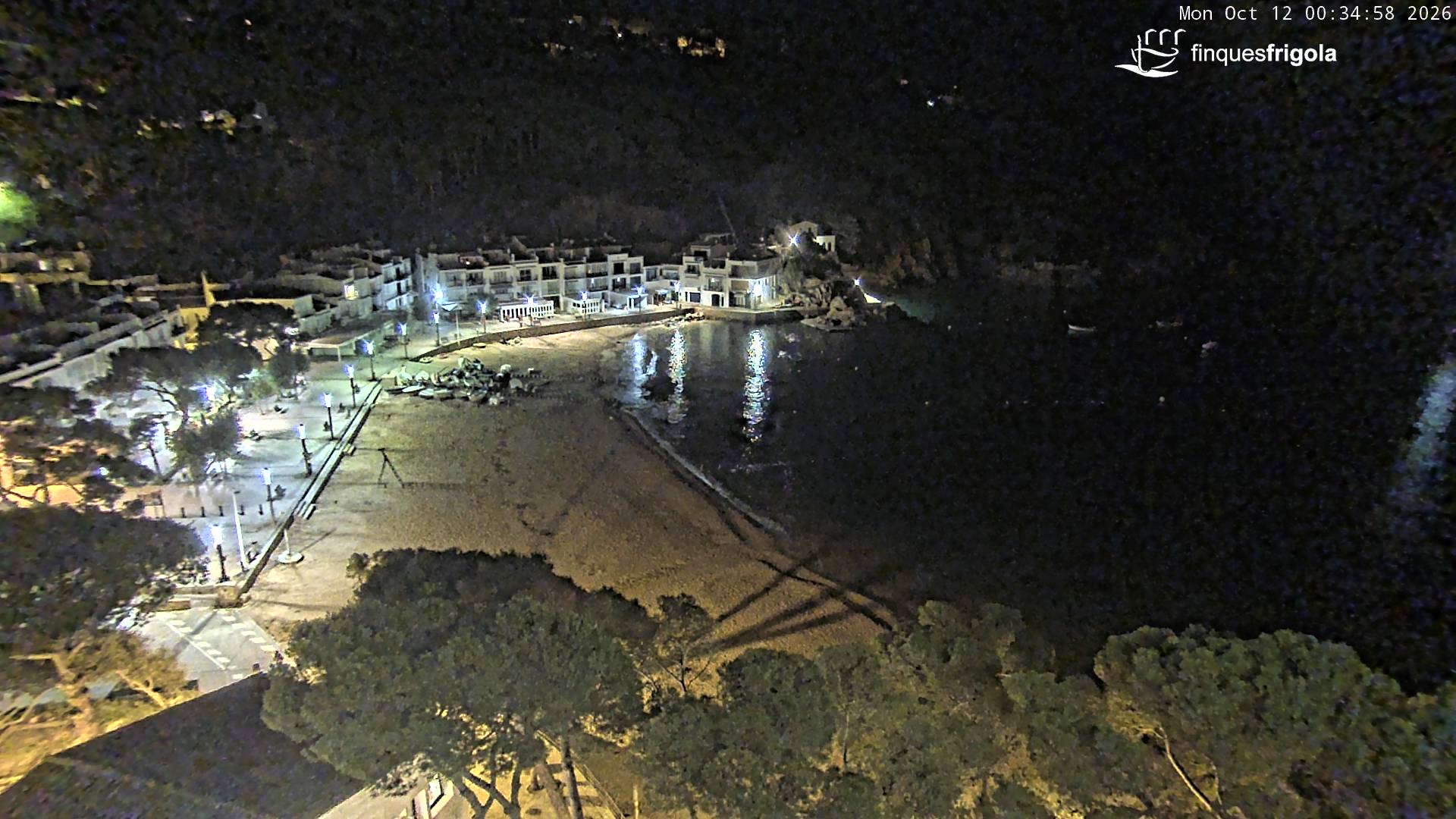 Webcam de Tamariu playa