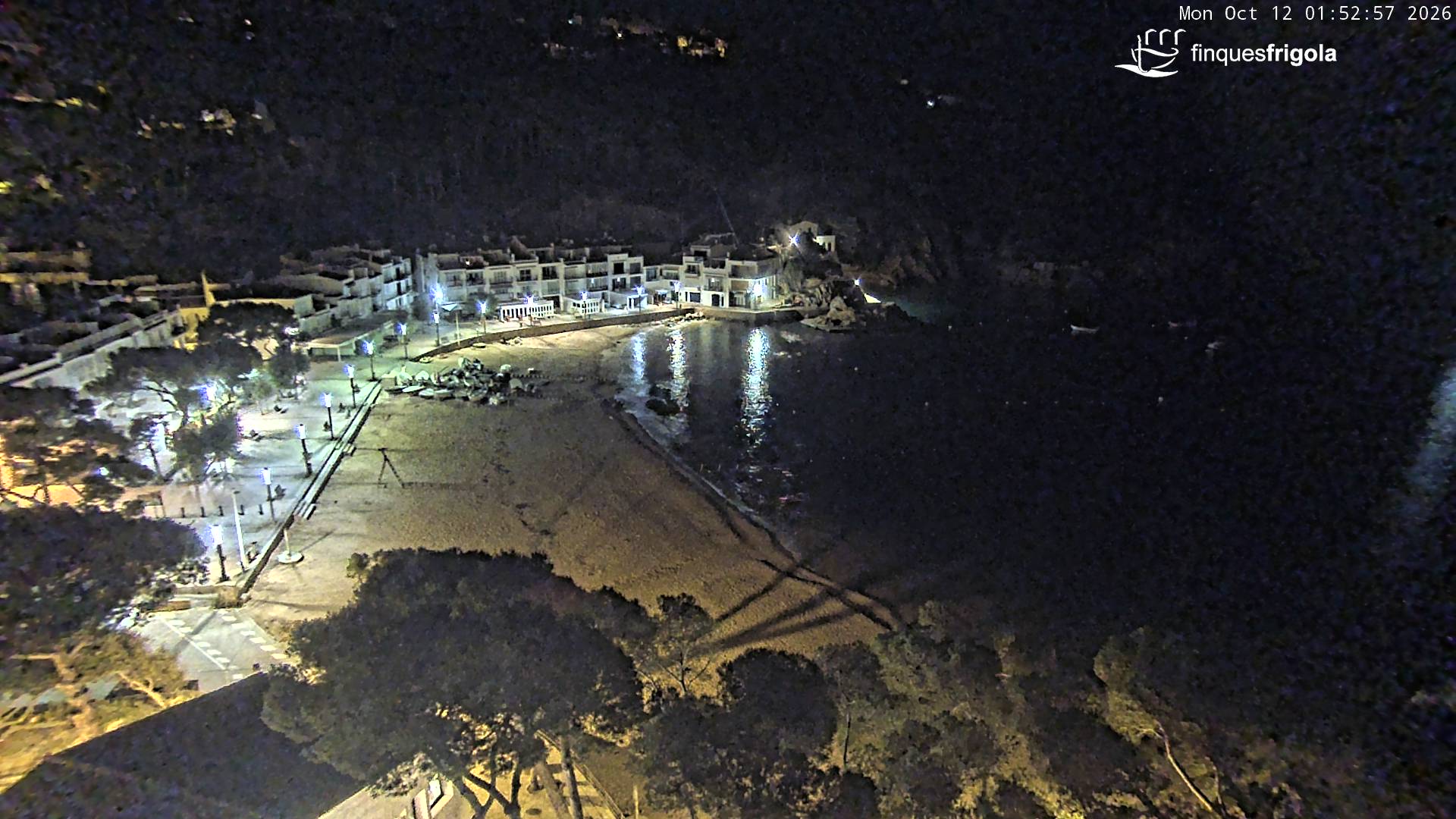 Webcam de Tamariu playa