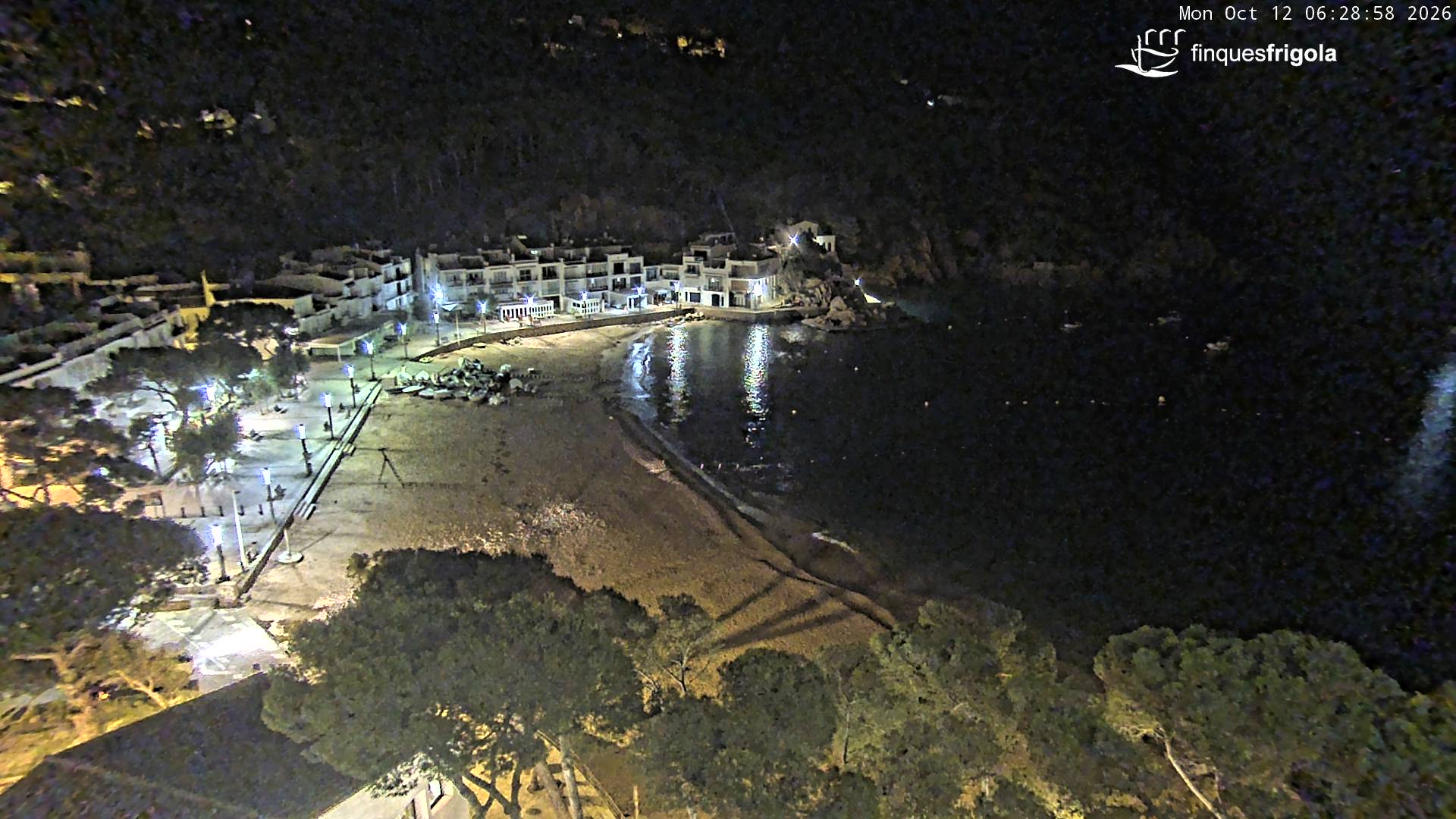 Webcam de Tamariu playa