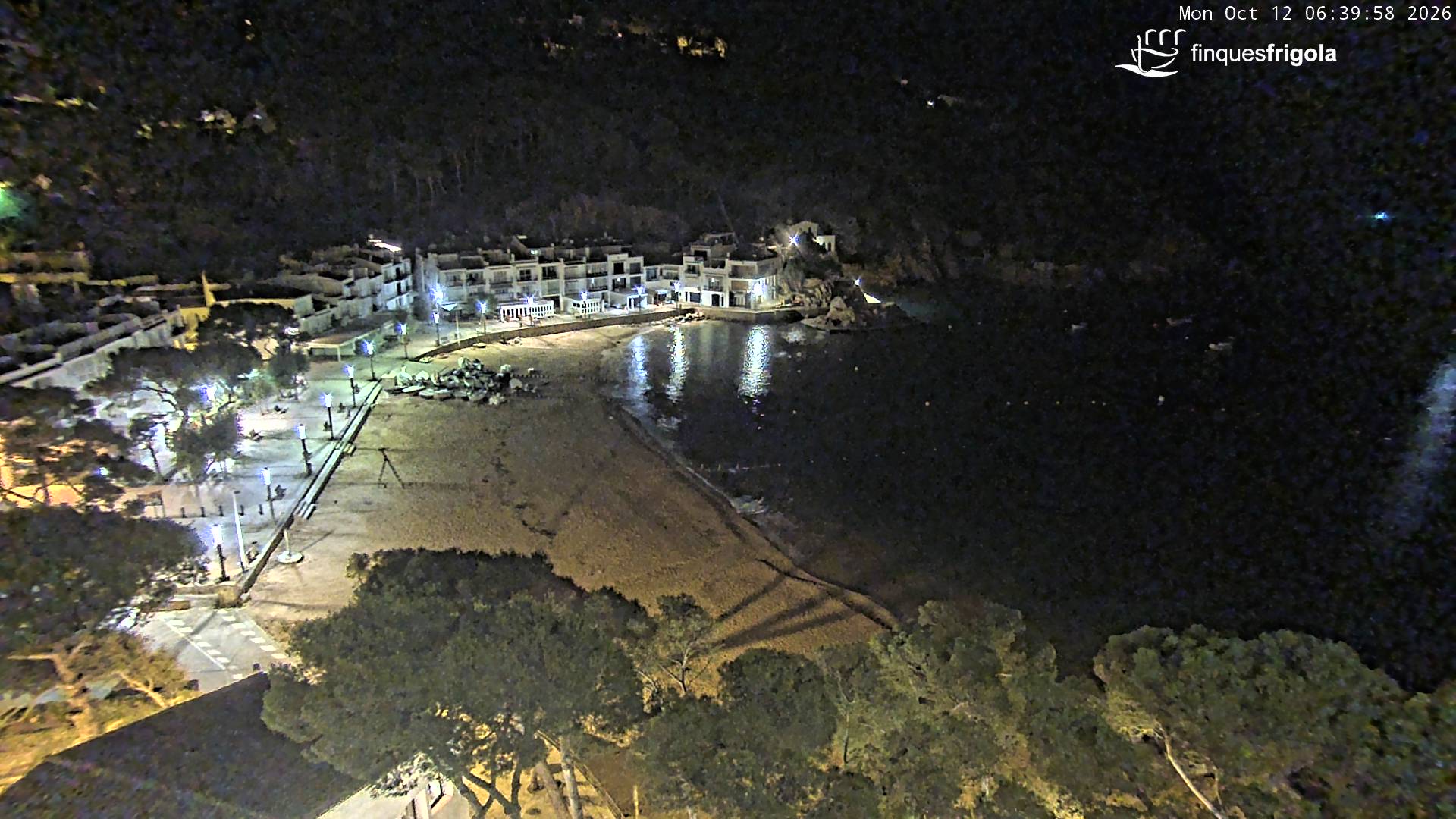 Webcam de Tamariu playa