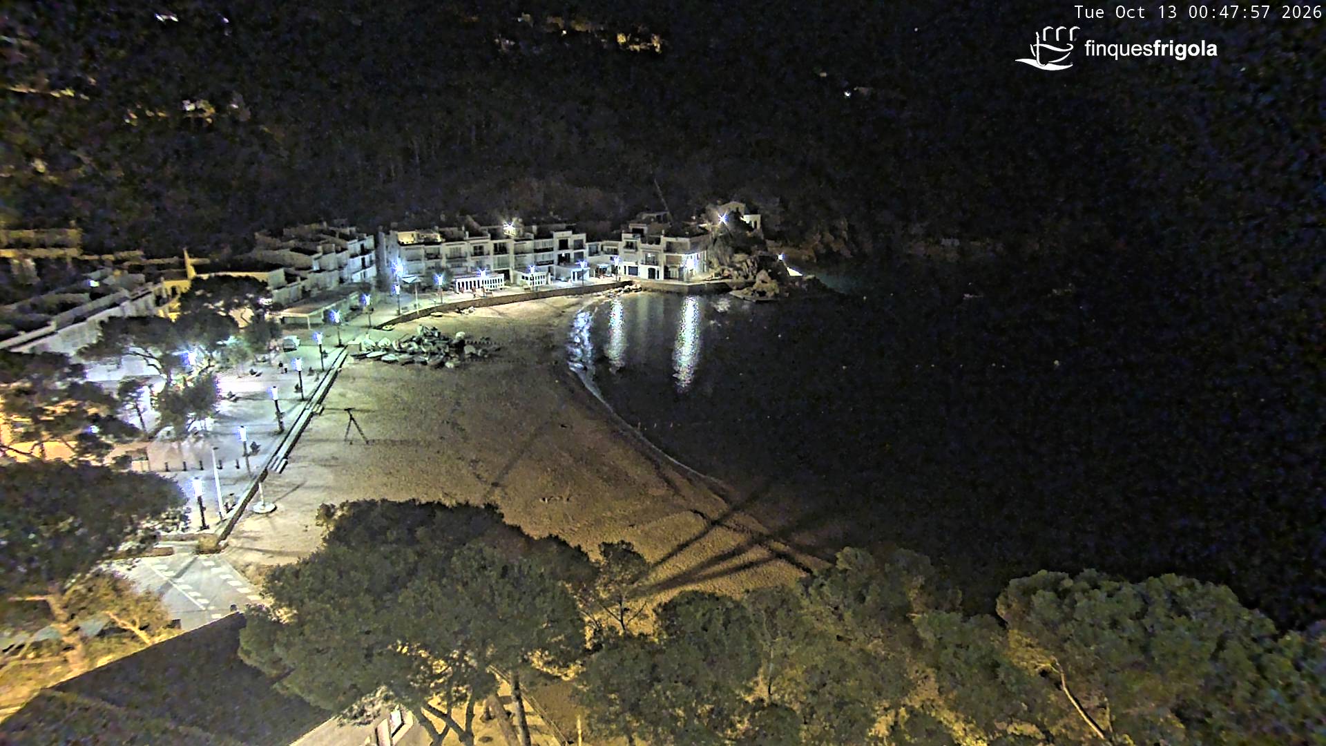 Webcam de Tamariu playa