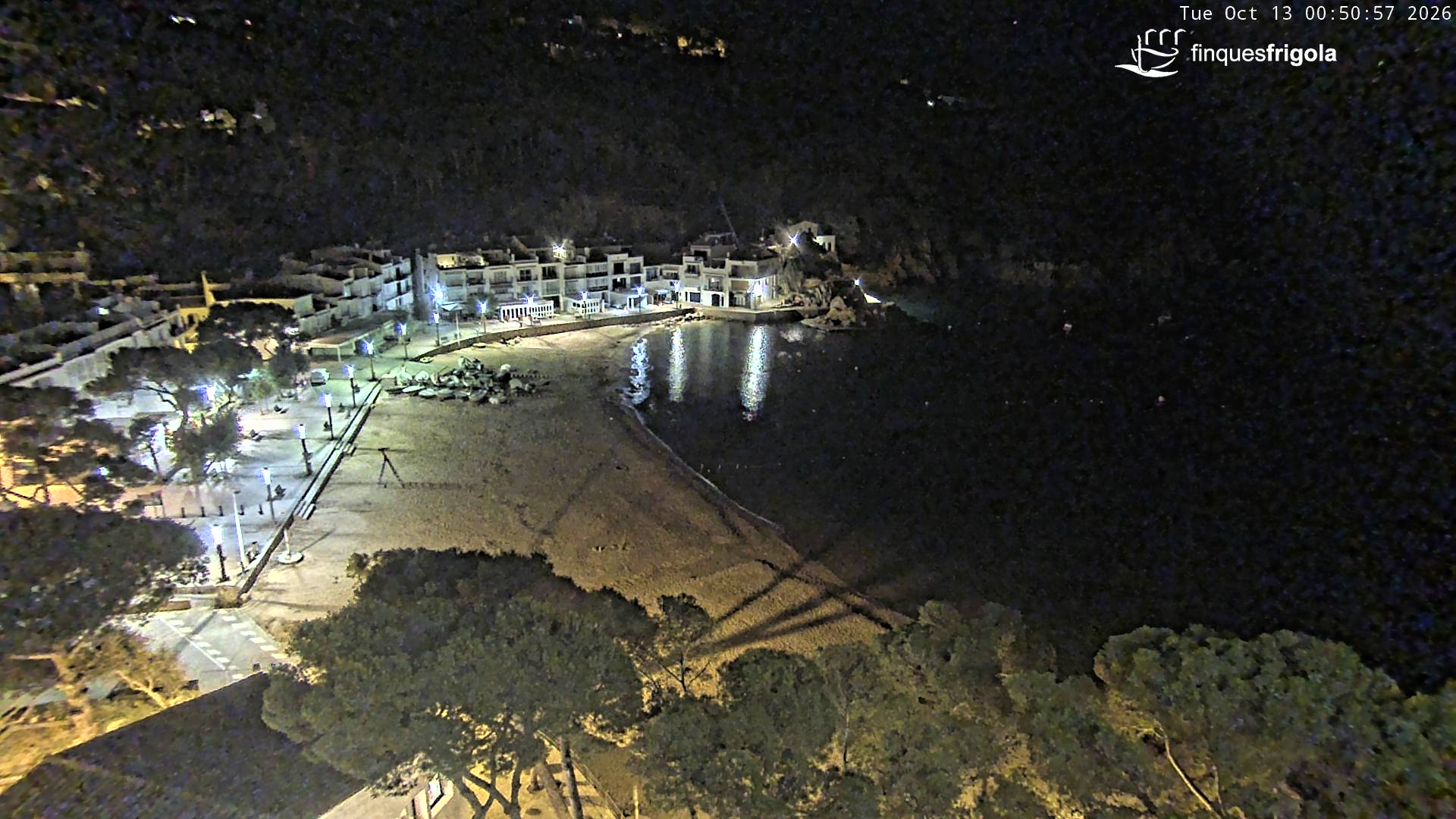 Webcam de Tamariu playa