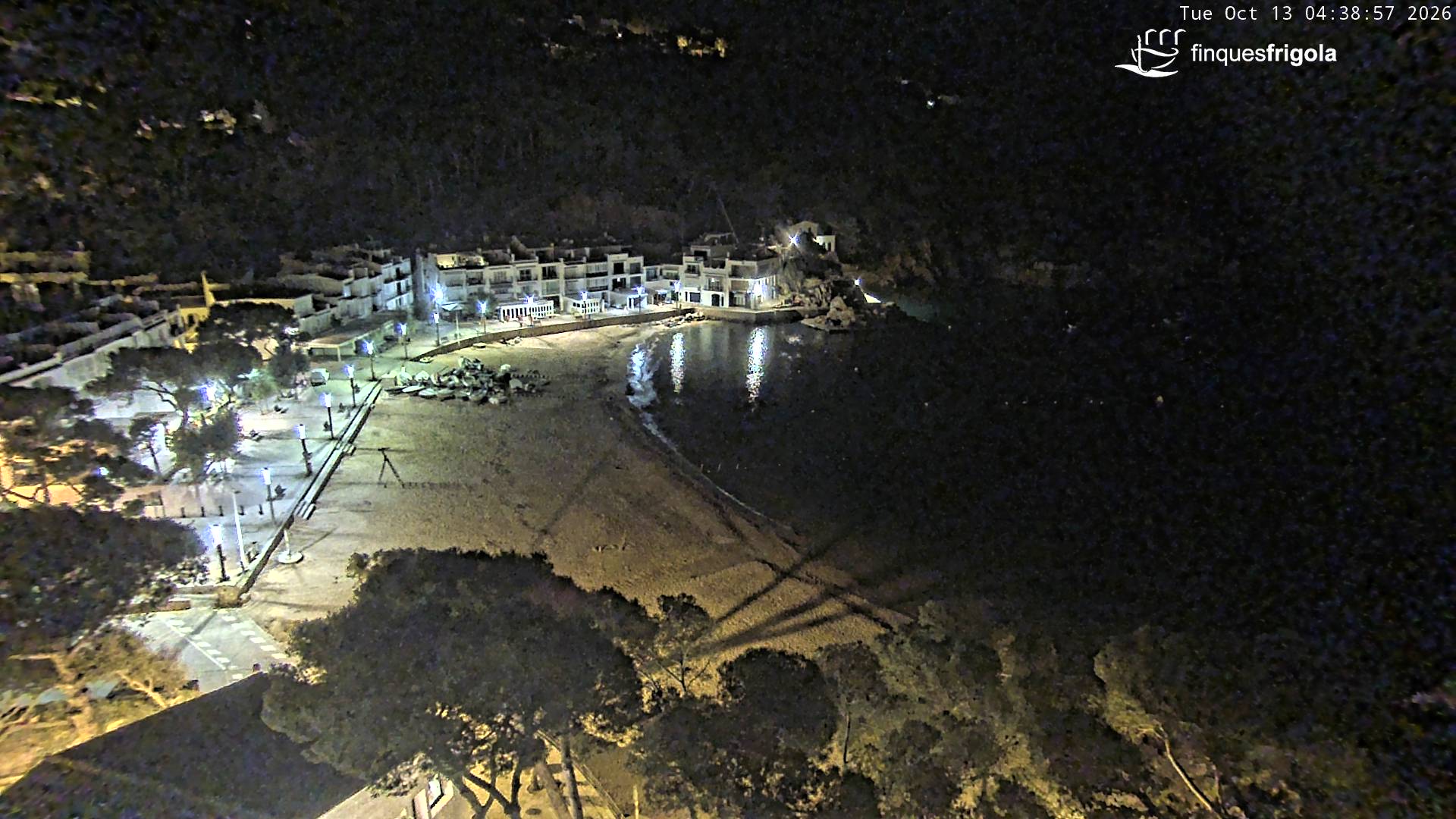 Webcam de Tamariu playa