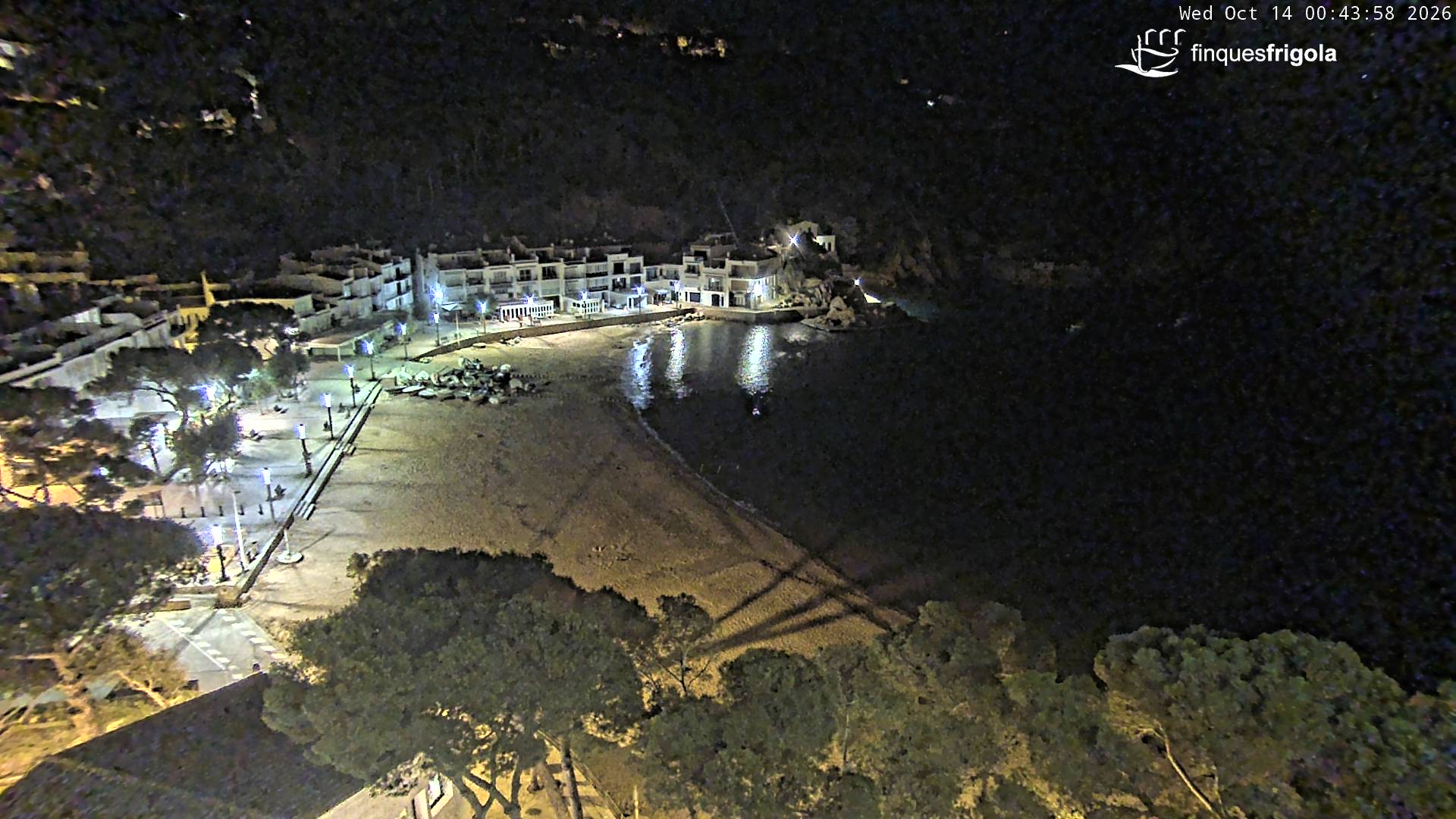 Webcam de Tamariu playa