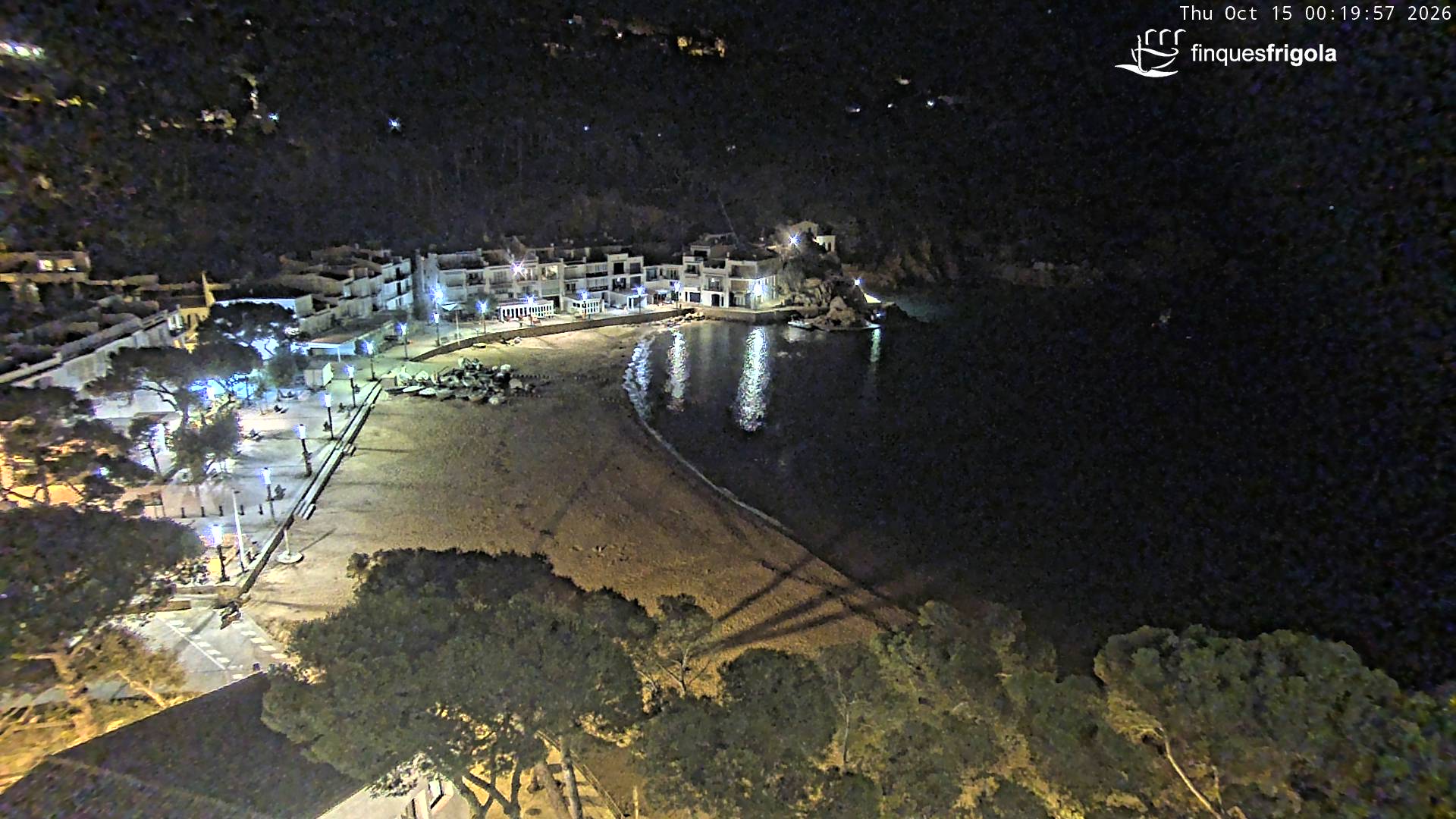 Webcam de Tamariu playa