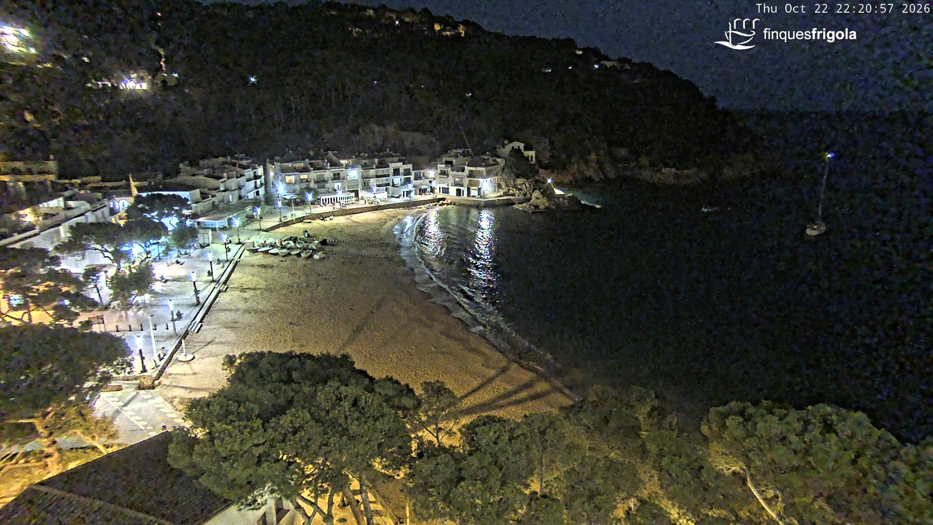 Webcam de Tamariu playa
