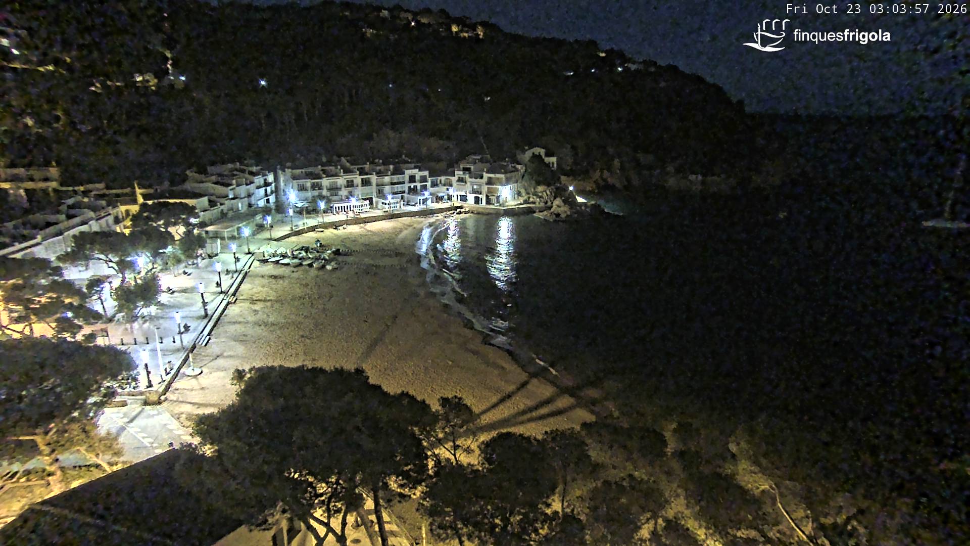 Webcam de Tamariu playa