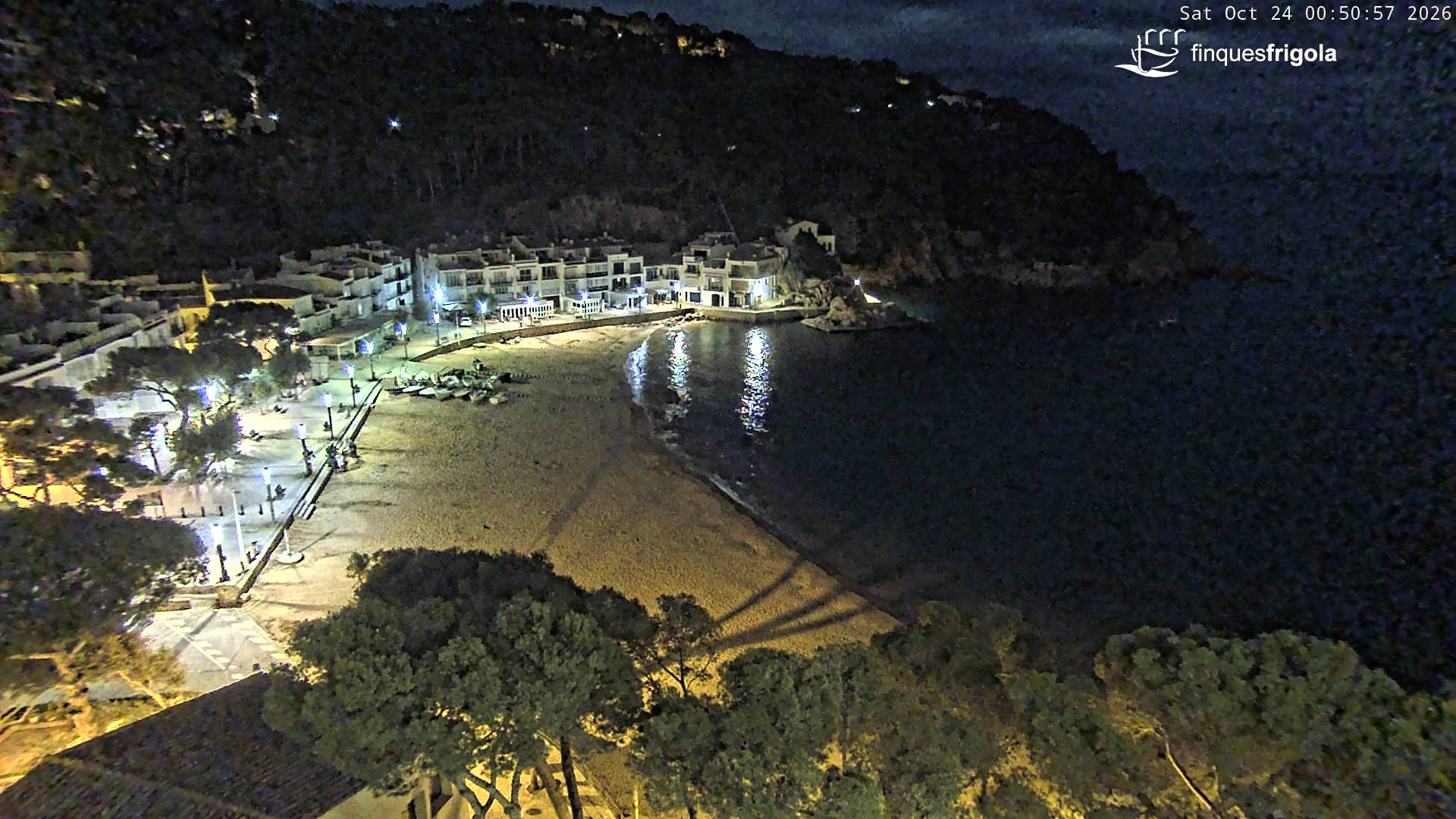 Webcam de Tamariu playa