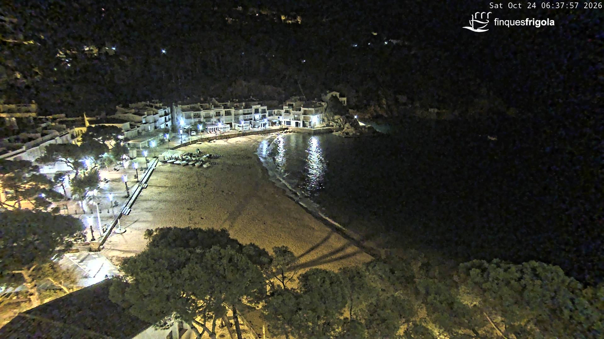 Webcam de Tamariu playa