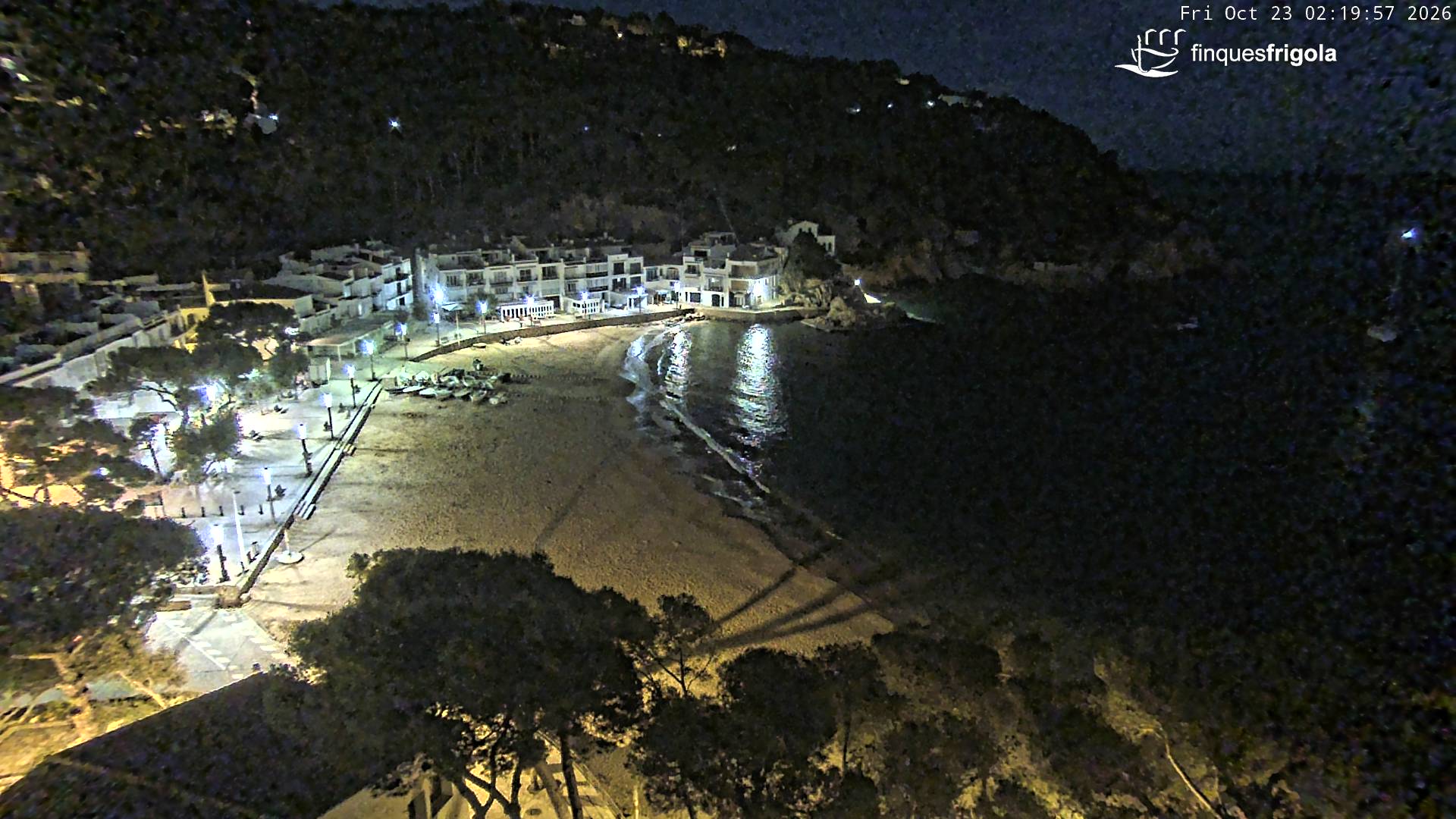 Webcam de Tamariu playa