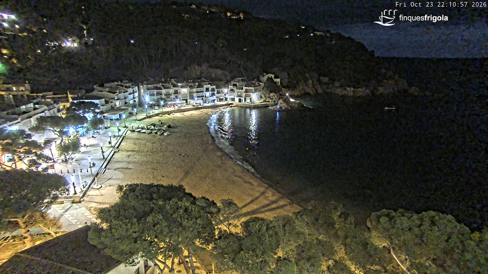 Webcam de Tamariu playa