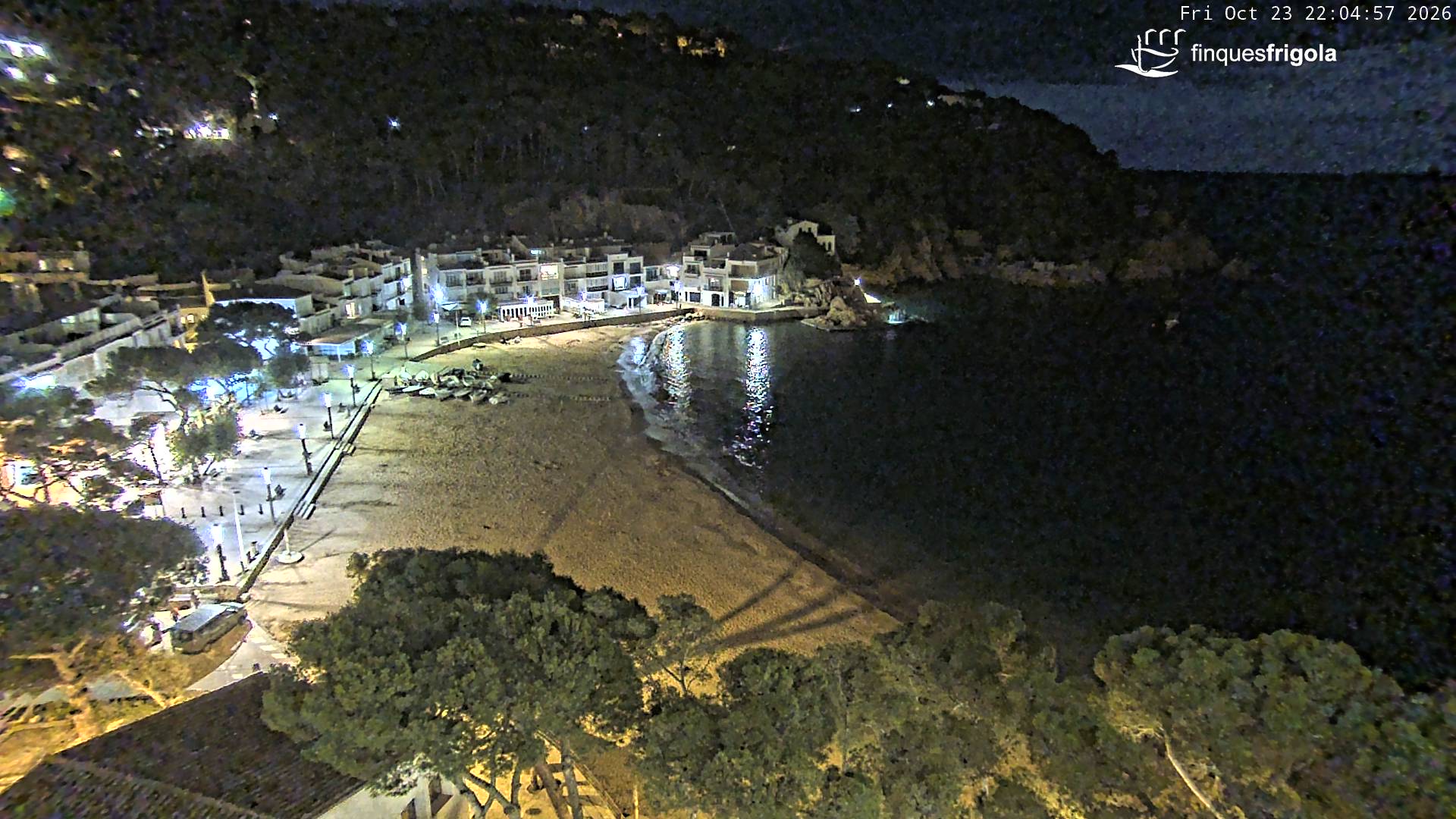 Webcam de Tamariu playa