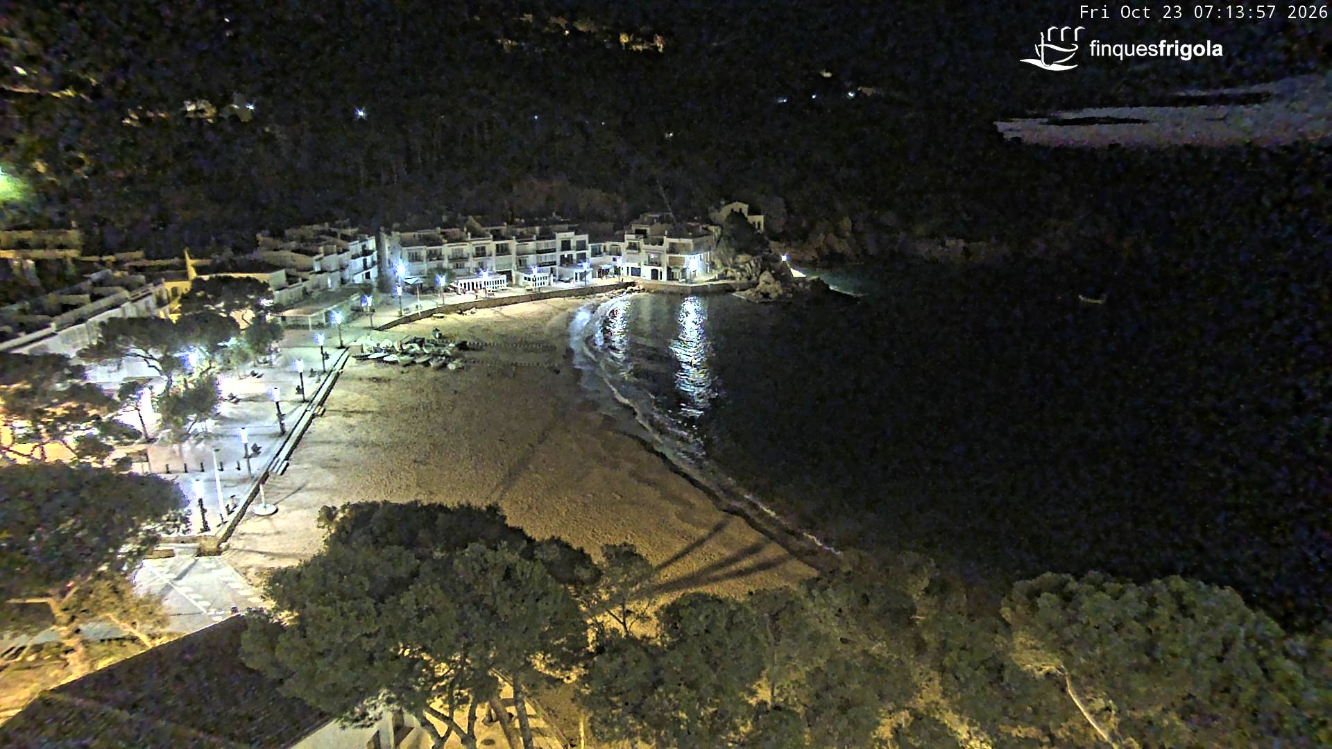 Webcam de Tamariu playa