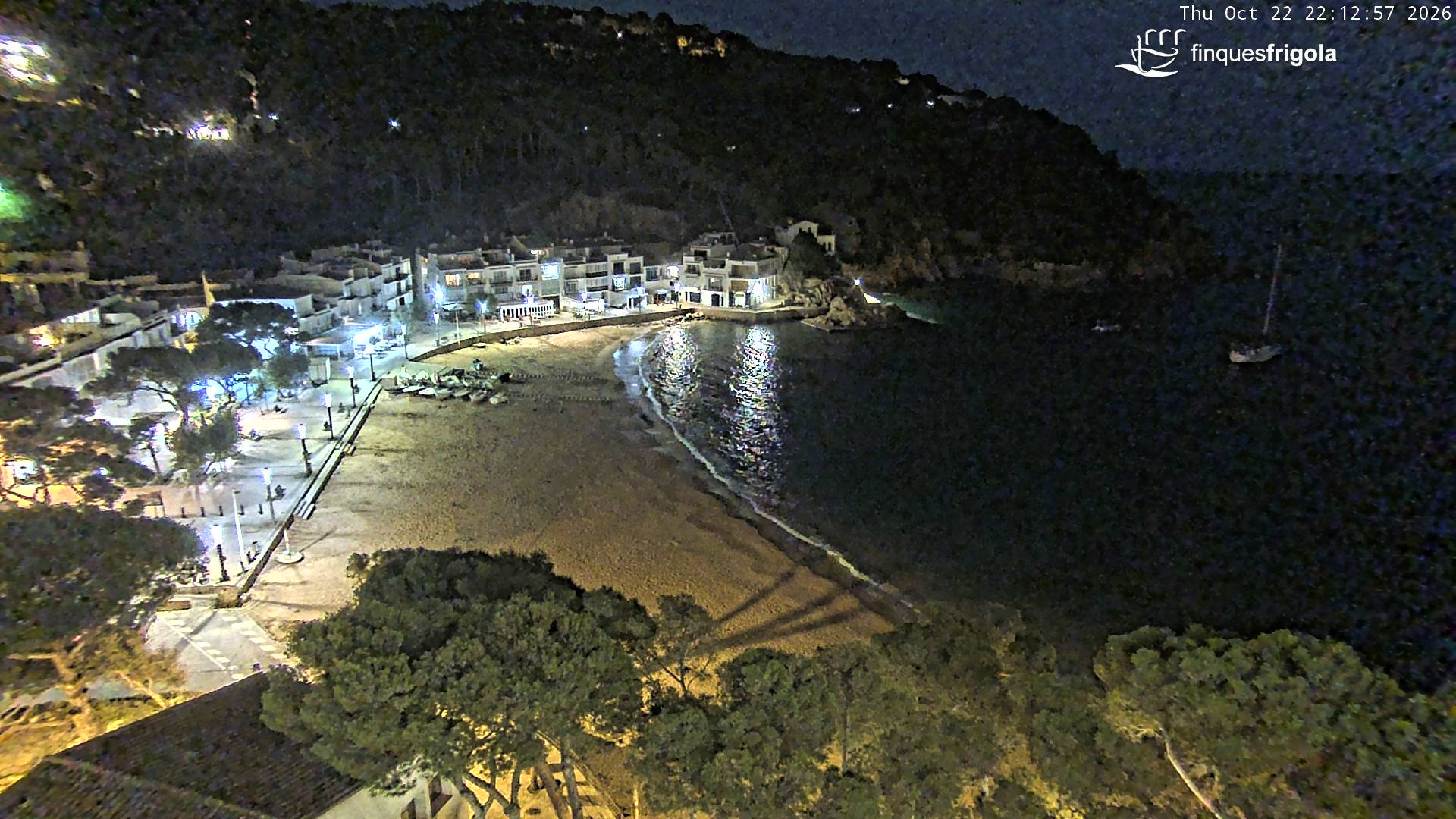 Webcam de Tamariu playa