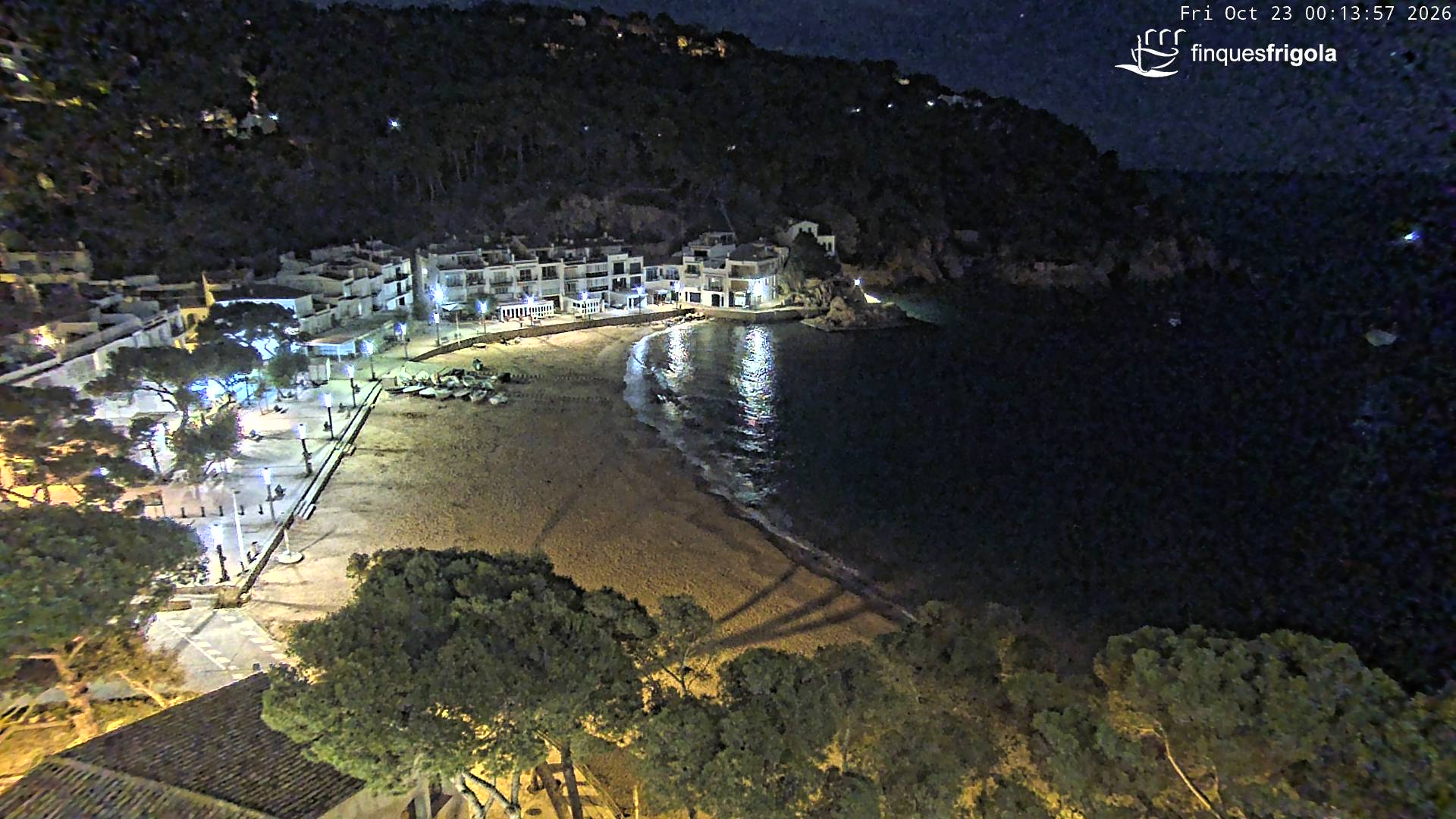 Webcam de Tamariu playa