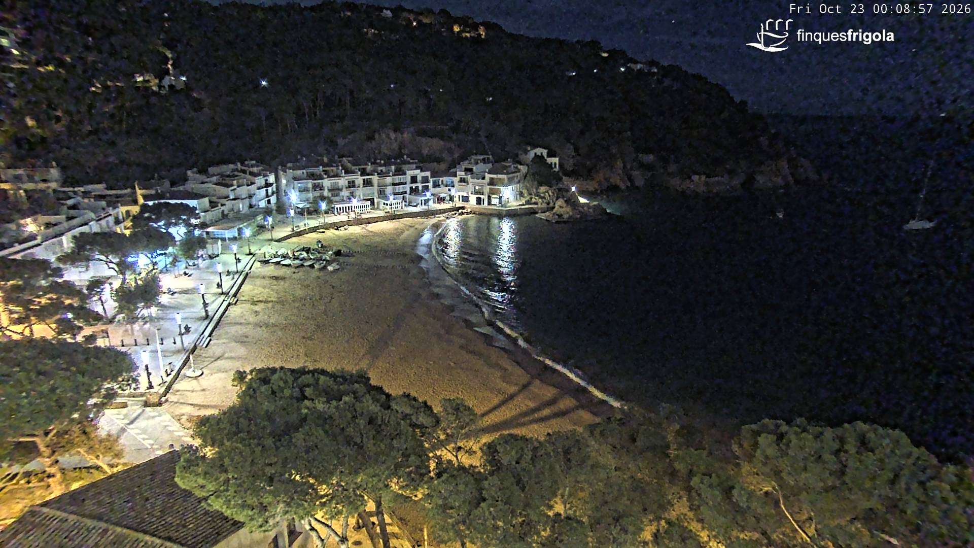 Webcam de Tamariu playa