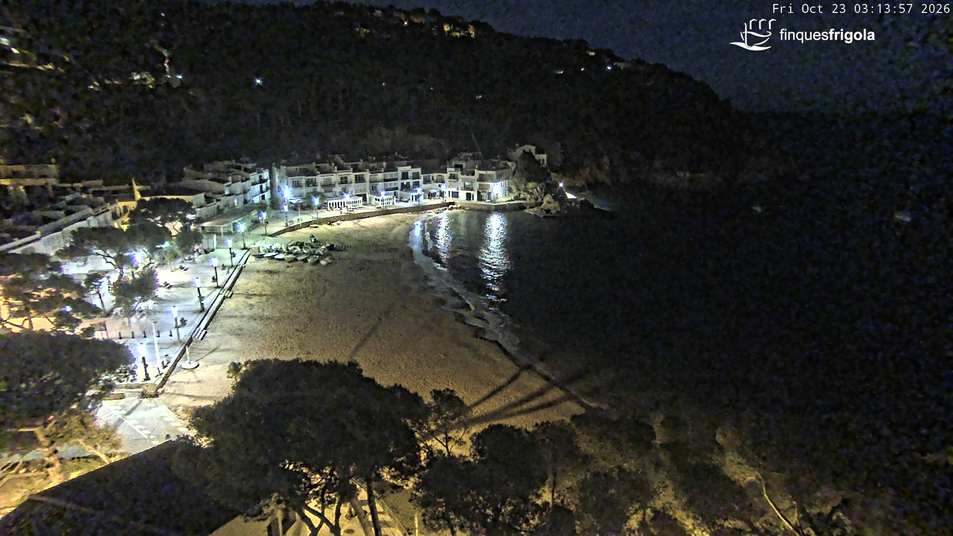 Webcam de Tamariu playa