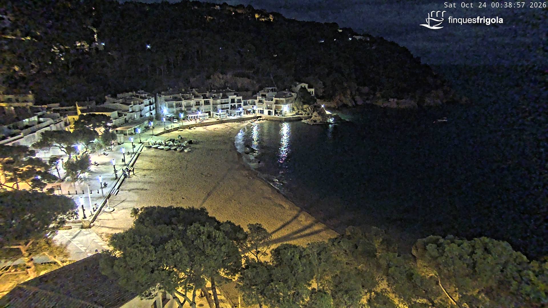 Webcam de Tamariu playa