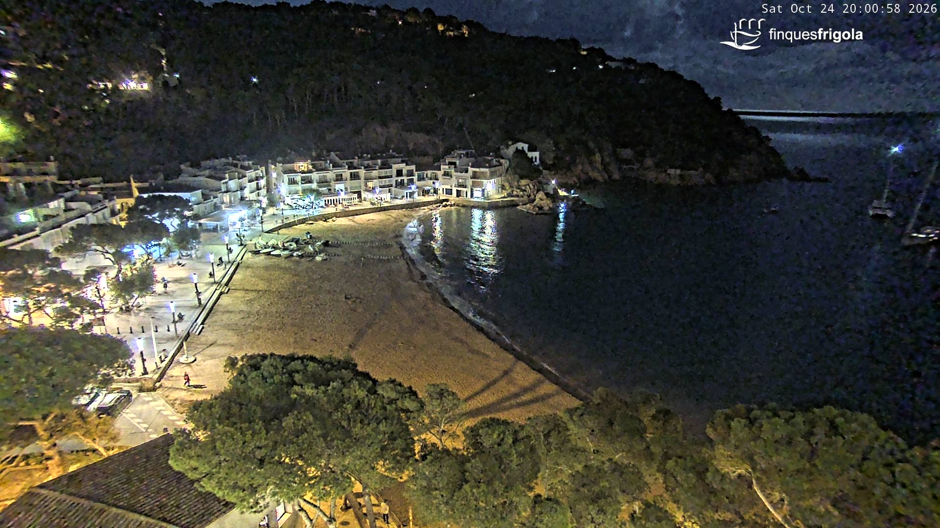 Webcam de Tamariu playa