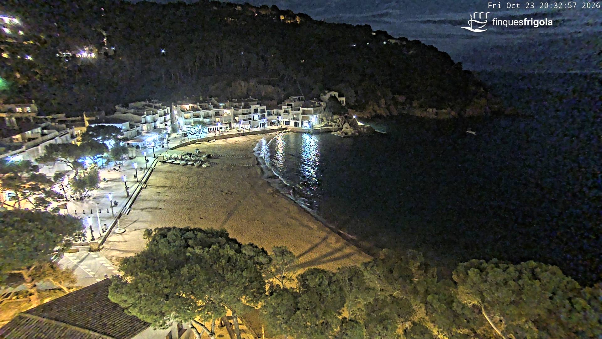 Webcam de Tamariu playa