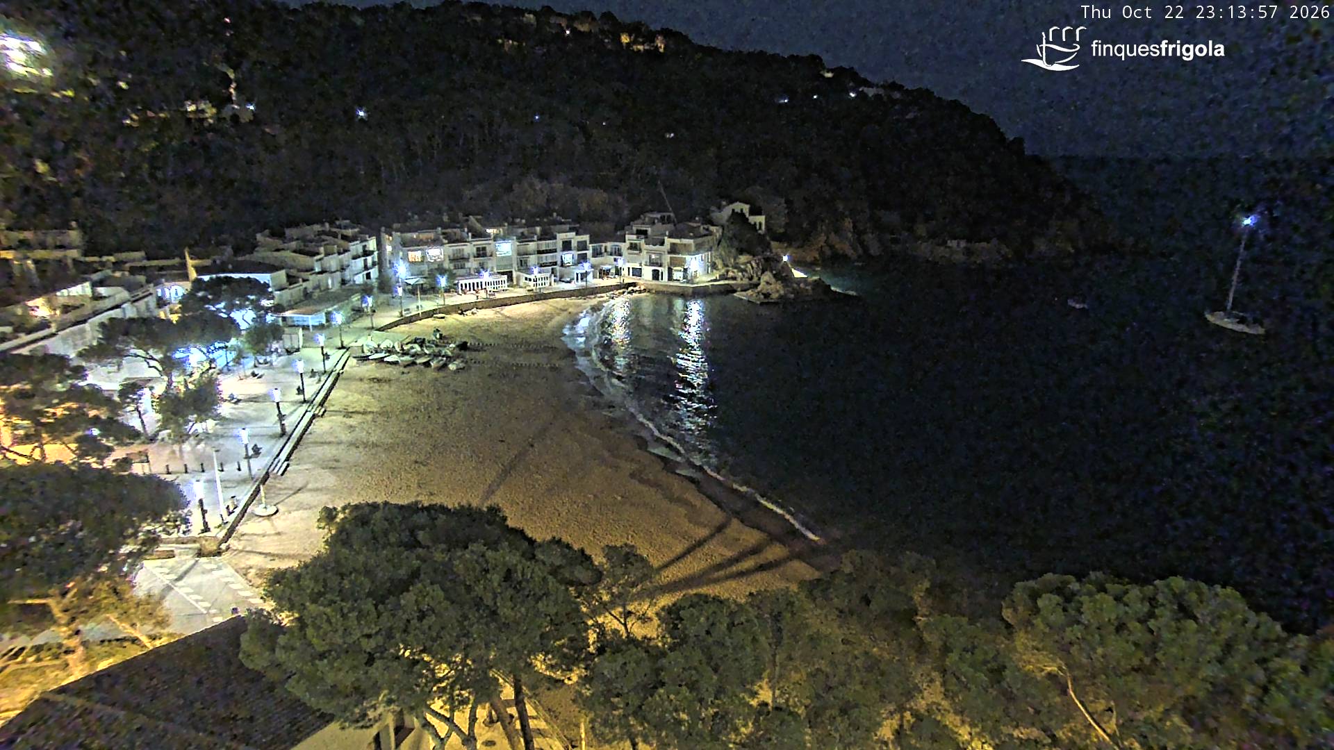Webcam de Tamariu playa