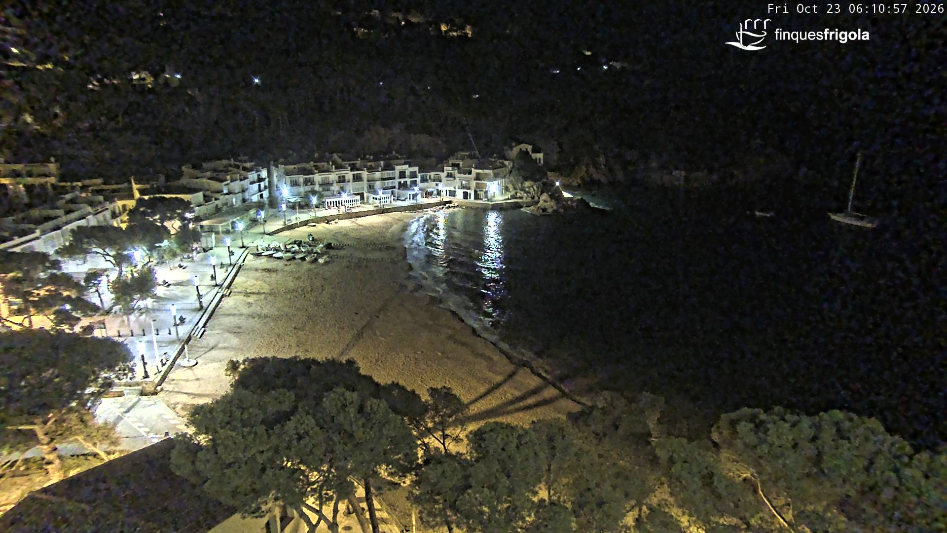 Webcam de Tamariu playa