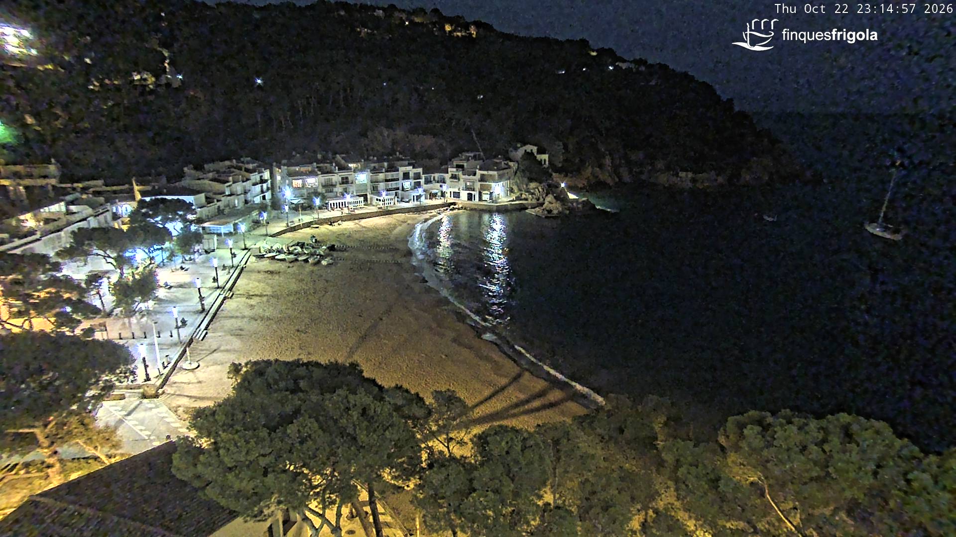 Webcam de Tamariu playa