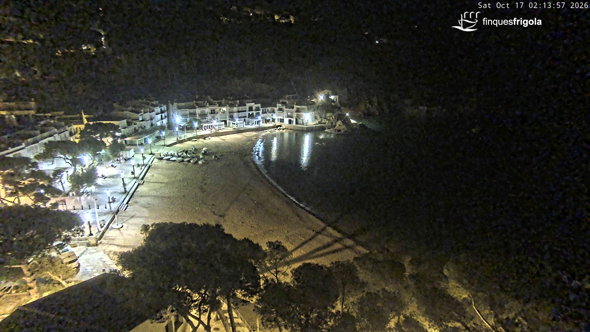 Webcam de Tamariu playa