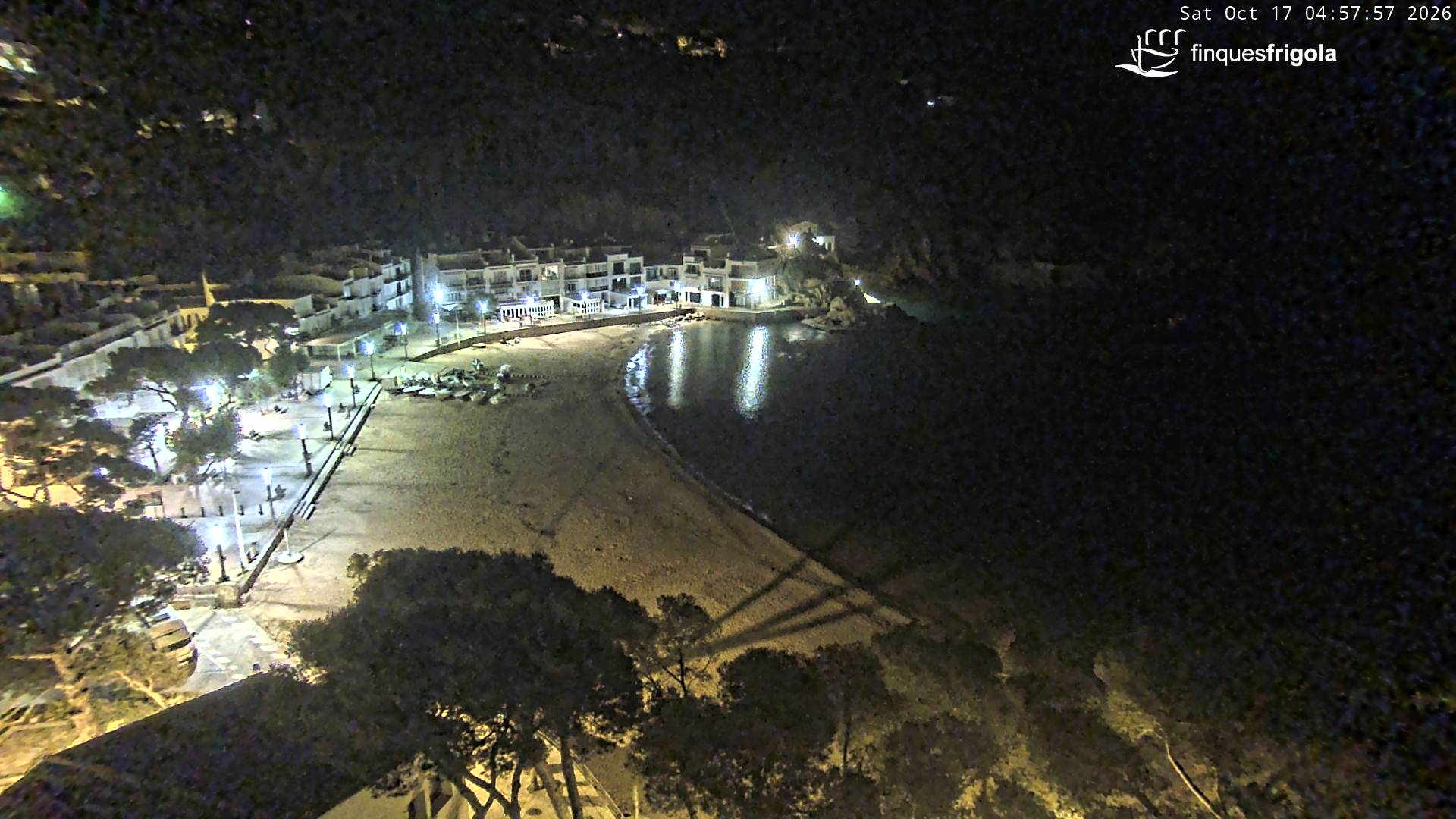 Webcam de Tamariu playa
