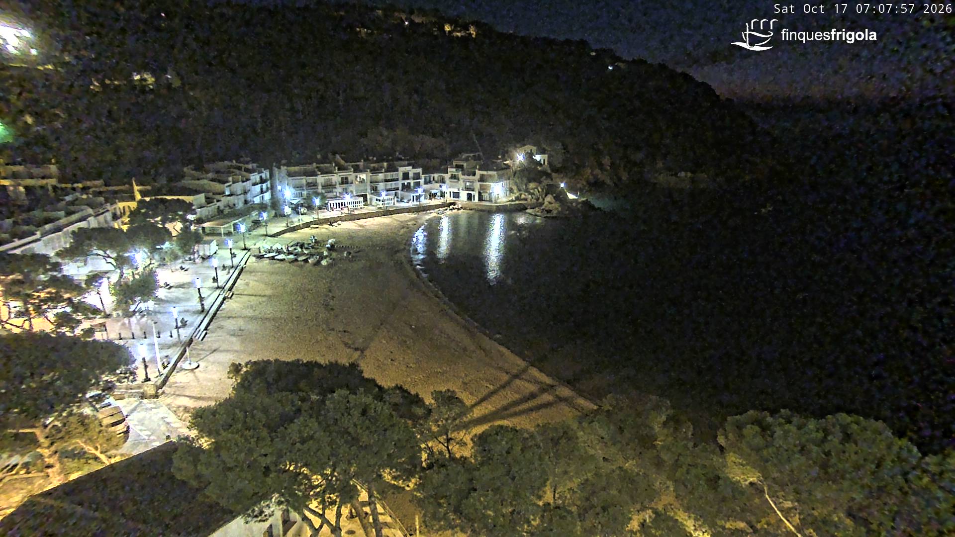 Webcam de Tamariu playa