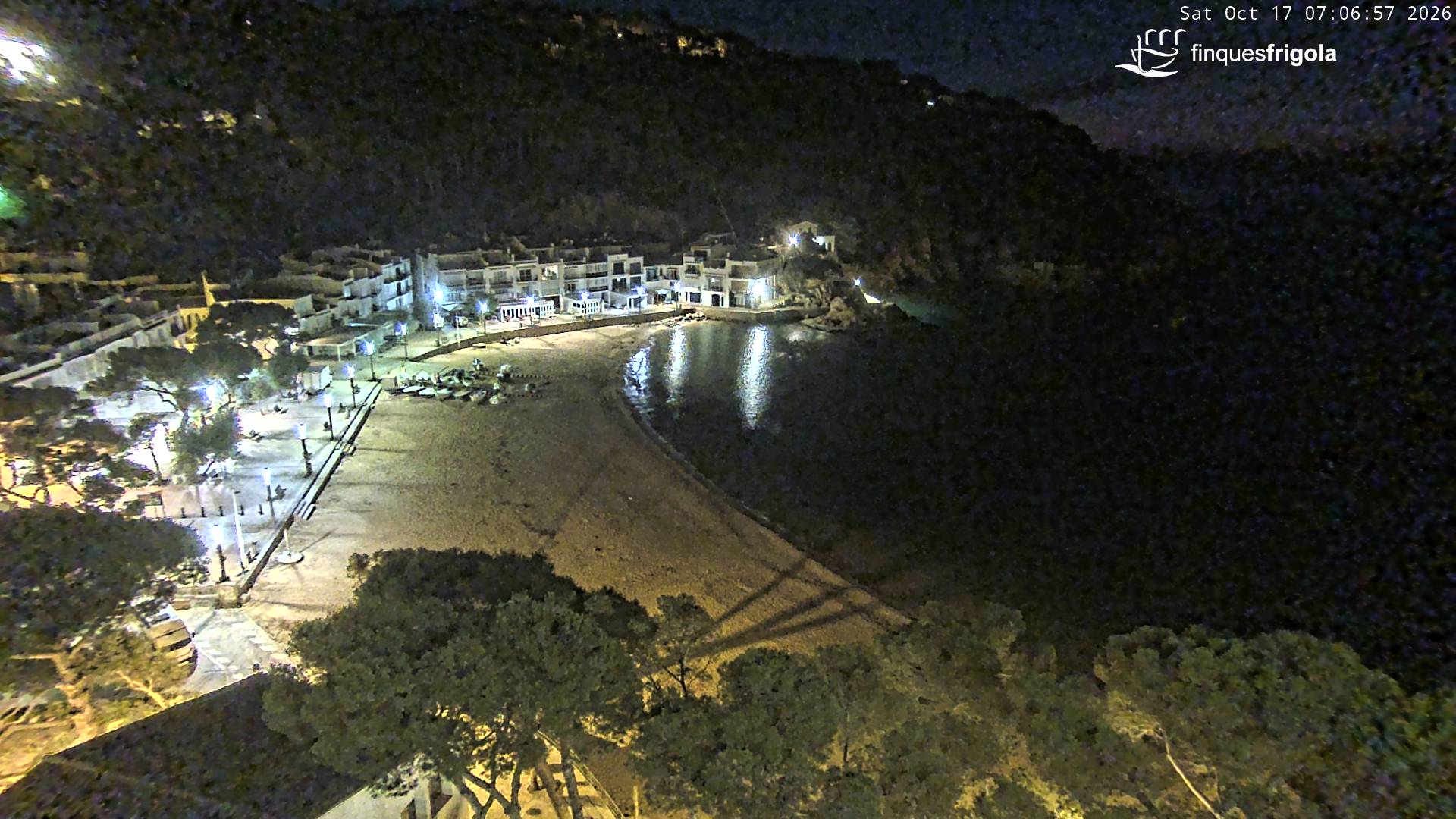 Webcam de Tamariu playa
