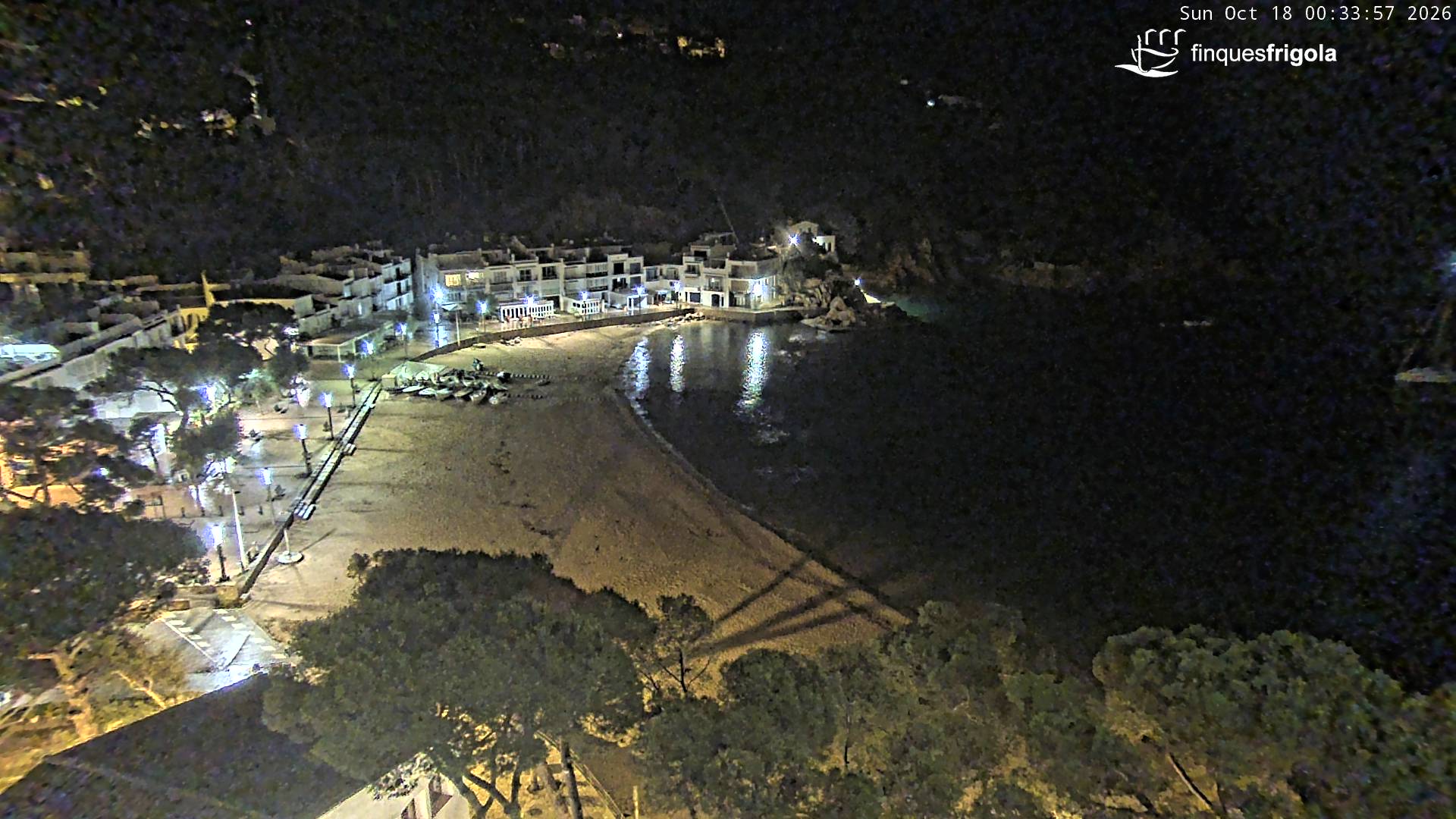 Webcam de Tamariu playa