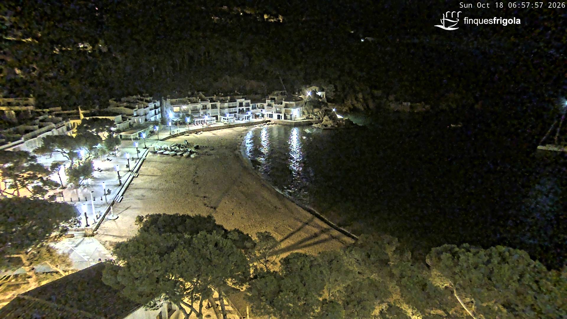 Webcam de Tamariu playa