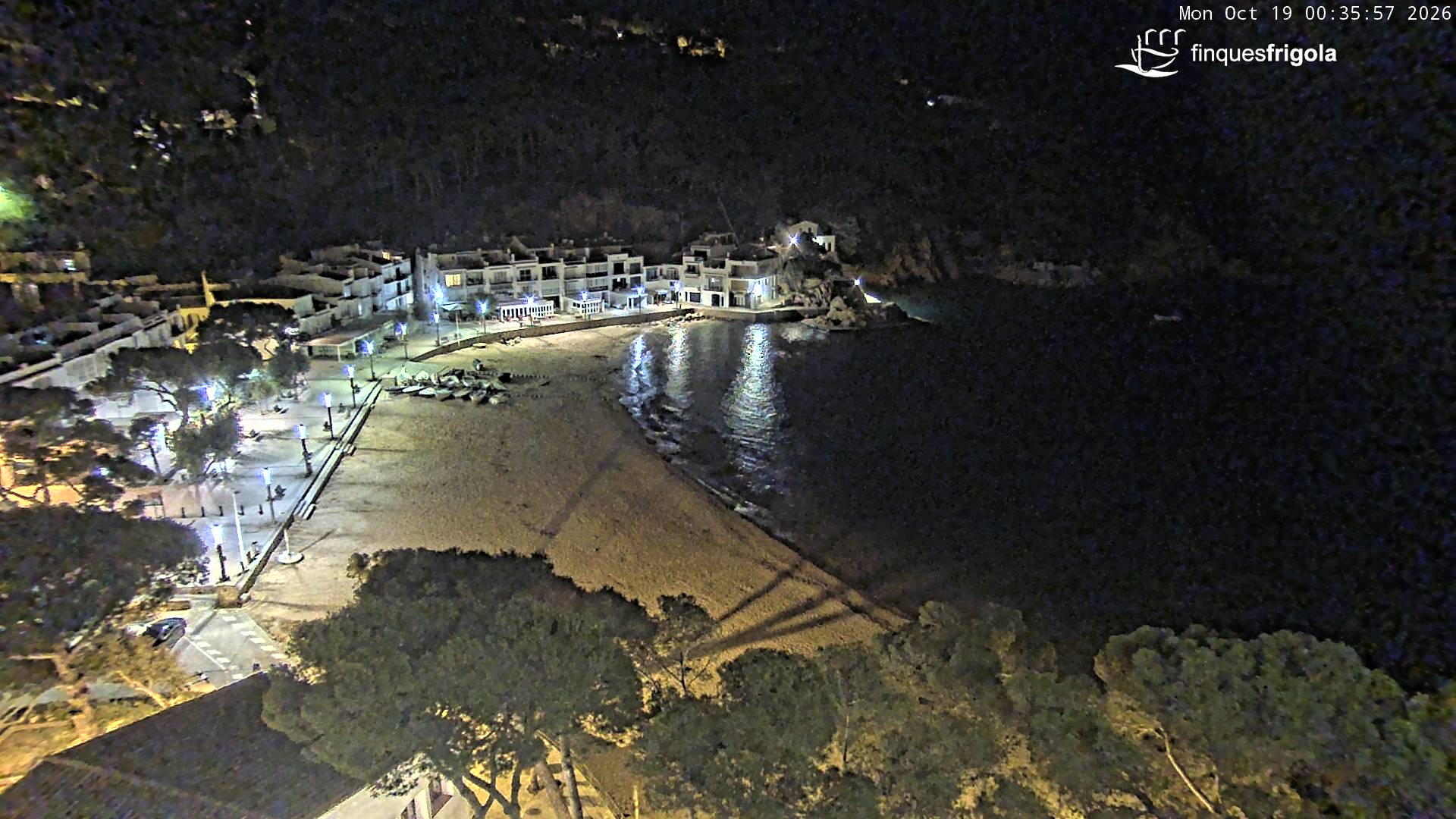 Webcam de Tamariu playa
