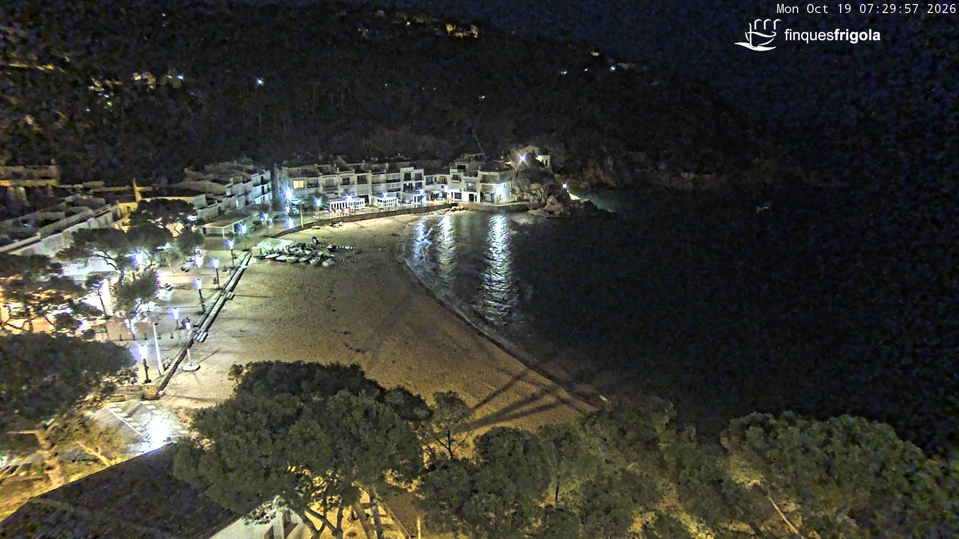 Webcam de Tamariu playa